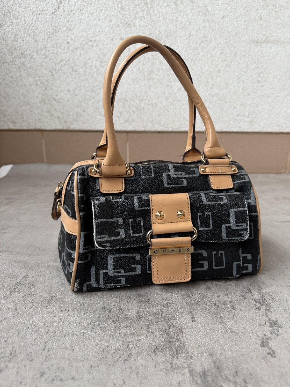 Guess VINTAGE SHOULDER BAG GUESS MONOGRAM 2000’s Size ONE SIZE - 6 Thumbnail