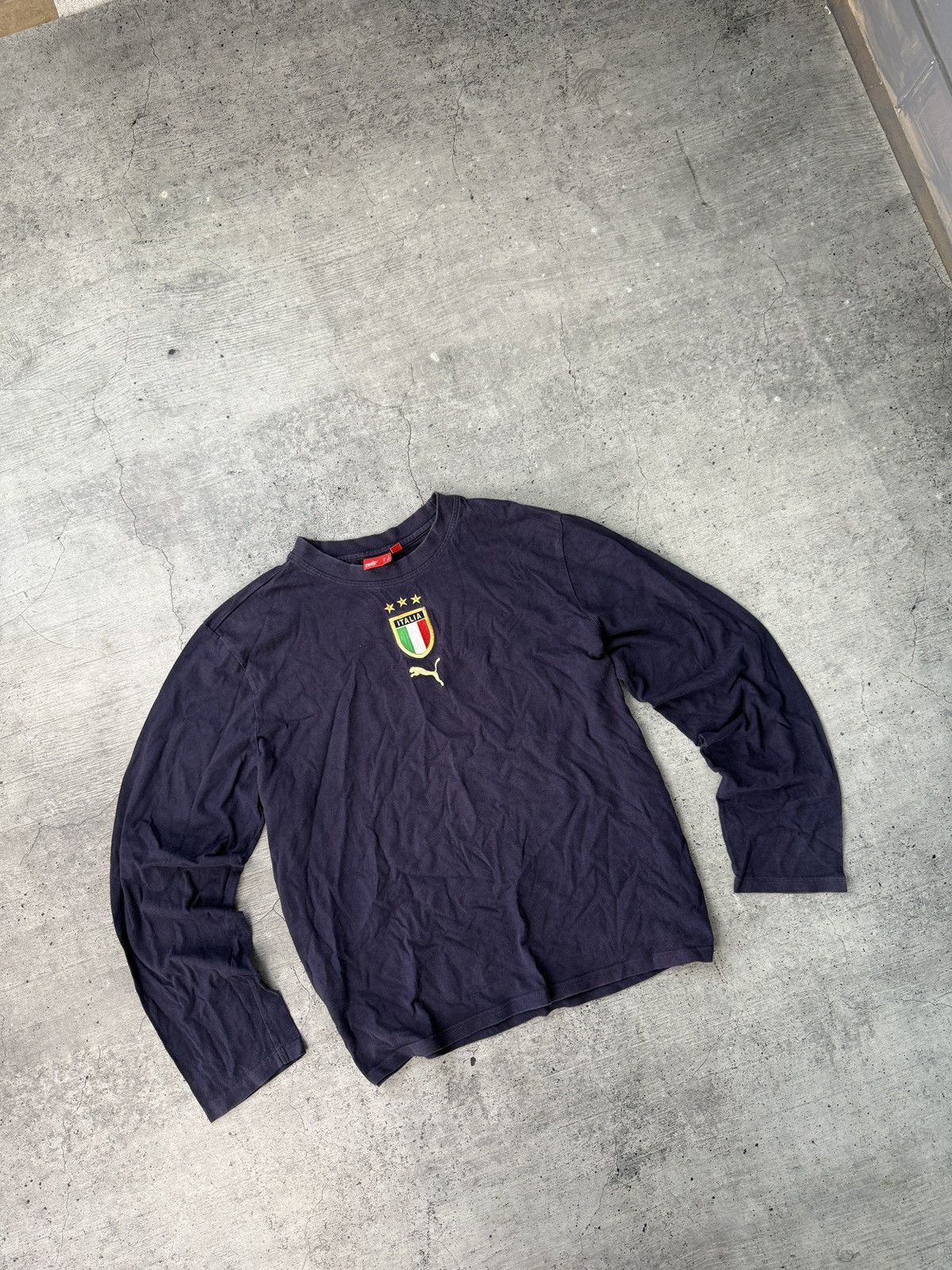 Puma PUMA Italy Training Sweater Size US L / EU 52-54 / 3 - 1 Thumbnail