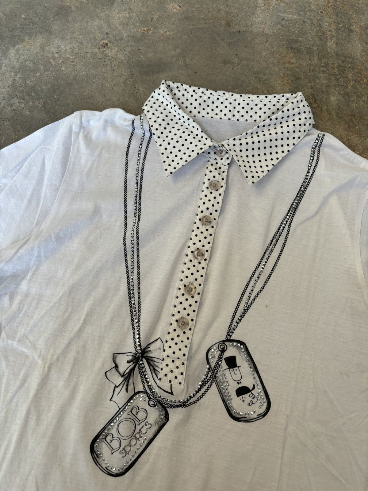 Hysteric Glamour Y2k Bob Sport Necklace Style Ifsixwasnine Shirt Size US M / EU 48-50 / 2 - 3 Thumbnail