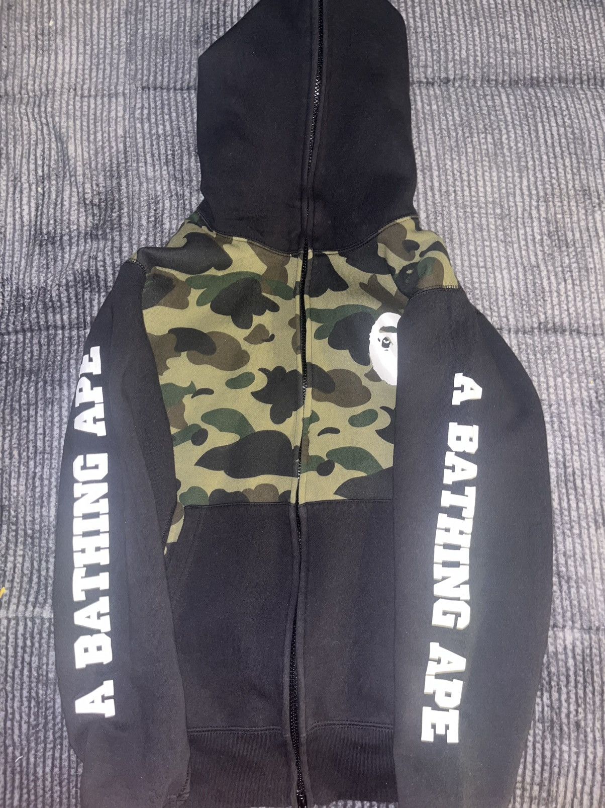 Bape A Bathing ape camo Full zip hoodie Size US M / EU 48-50 / 2 - 1 Thumbnail
