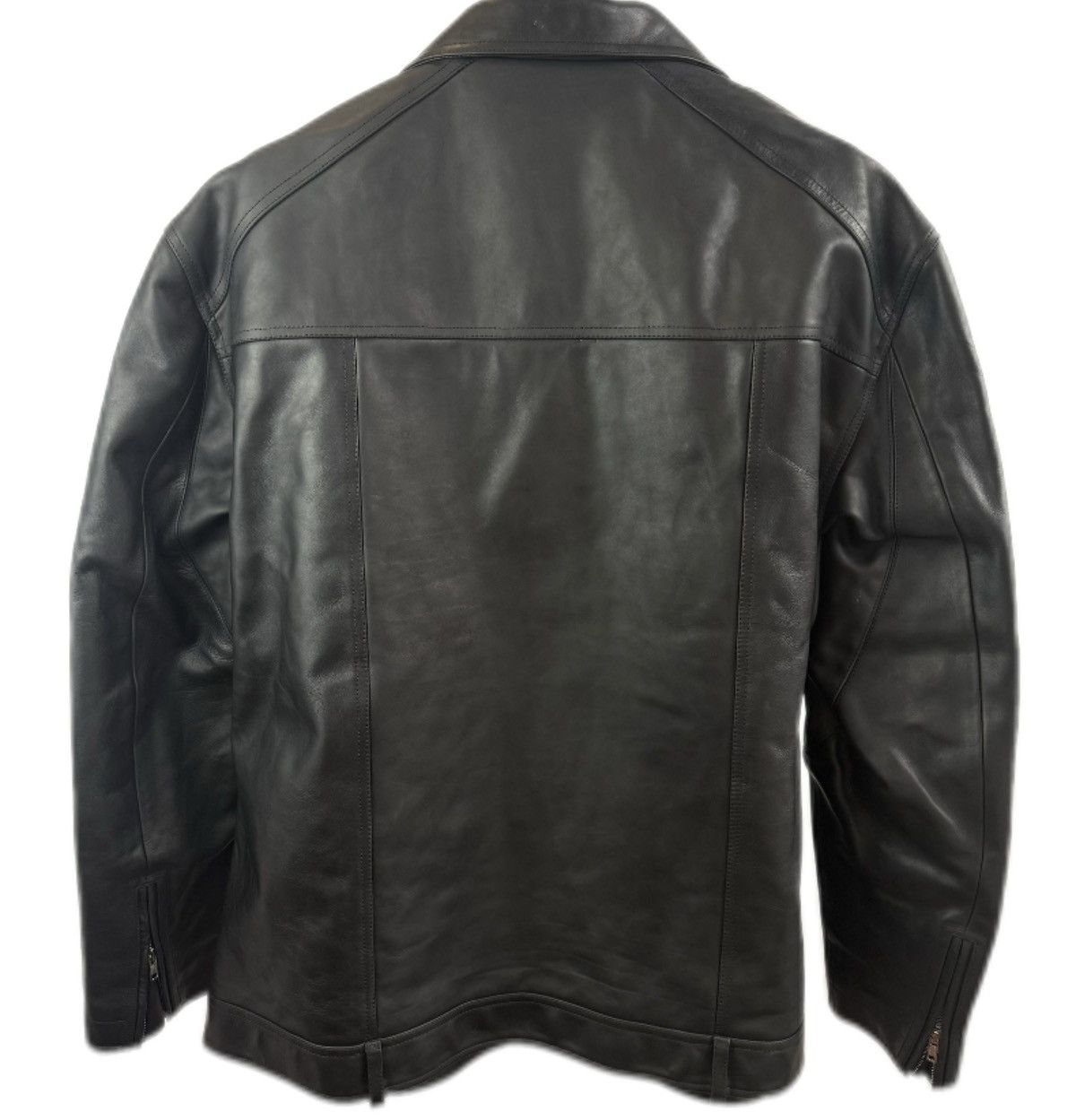 Rick Owens Rick Owens Luke Stooges Zip-Up leather Jacket Size US M / EU 48-50 / 2 - 2 Thumbnail