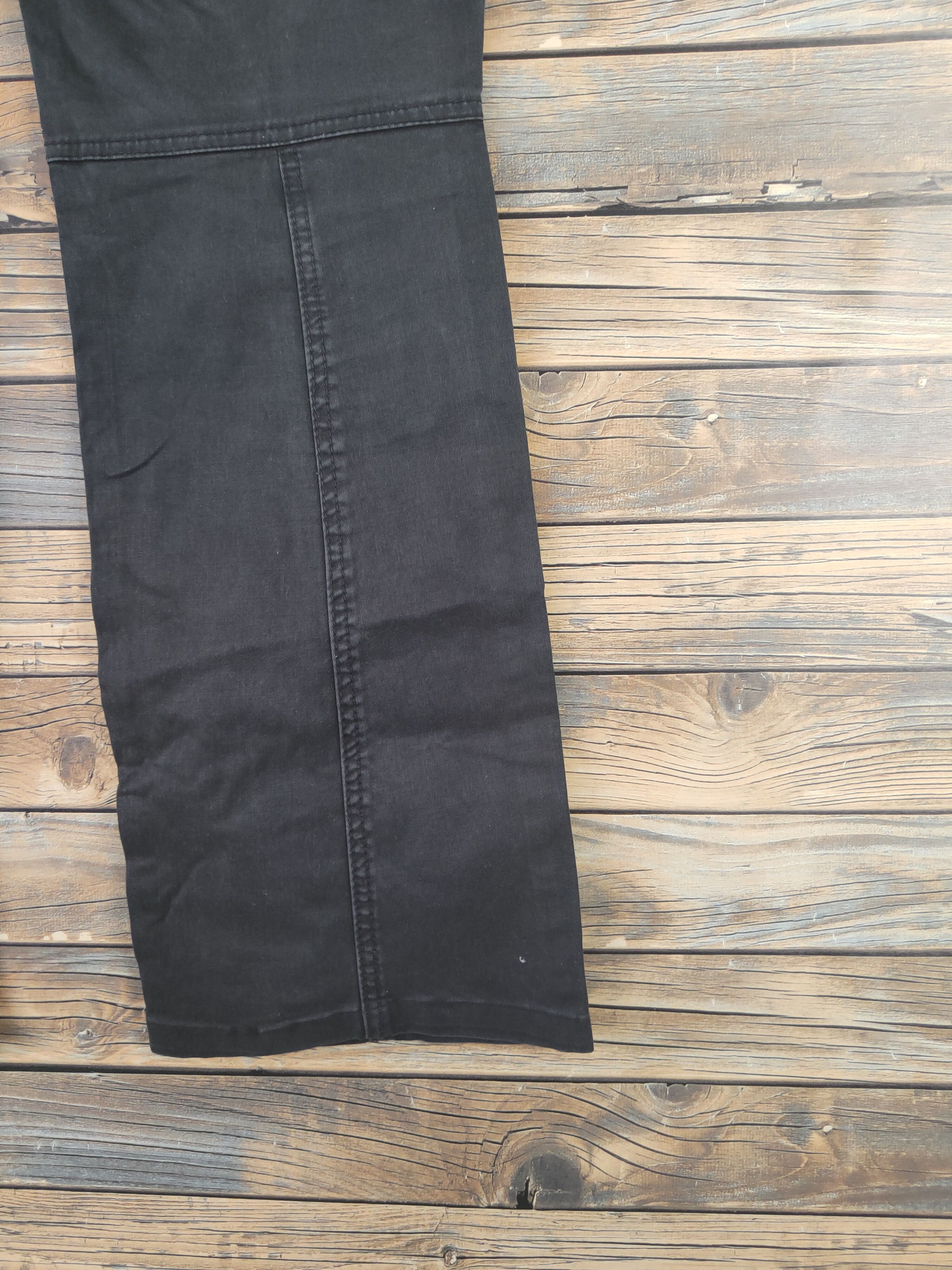 Nicole Club DL Nicole Black Multipocket Tactical Cargo Pants #2040 Size 34" / US 12 / IT 48 - 10 Thumbnail