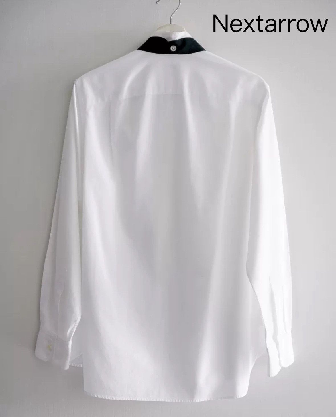 Yohji Yamamoto Yohji Yamamoto 11aw Ribbon Tie White Shirt 2412-Nextarrow Size US M / EU 48-50 / 2 - 2 Thumbnail