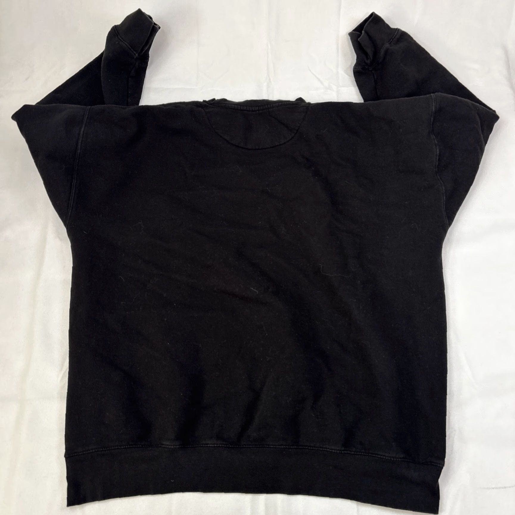 Karl Lagerfeld Karl Lagerfeld Paris Logo Black Faded Sweatshirt Womens XL Sweatshirt Logo Paris Black Womens XL Size XL / US 12-14 / IT 48-50 - 5 Thumbnail
