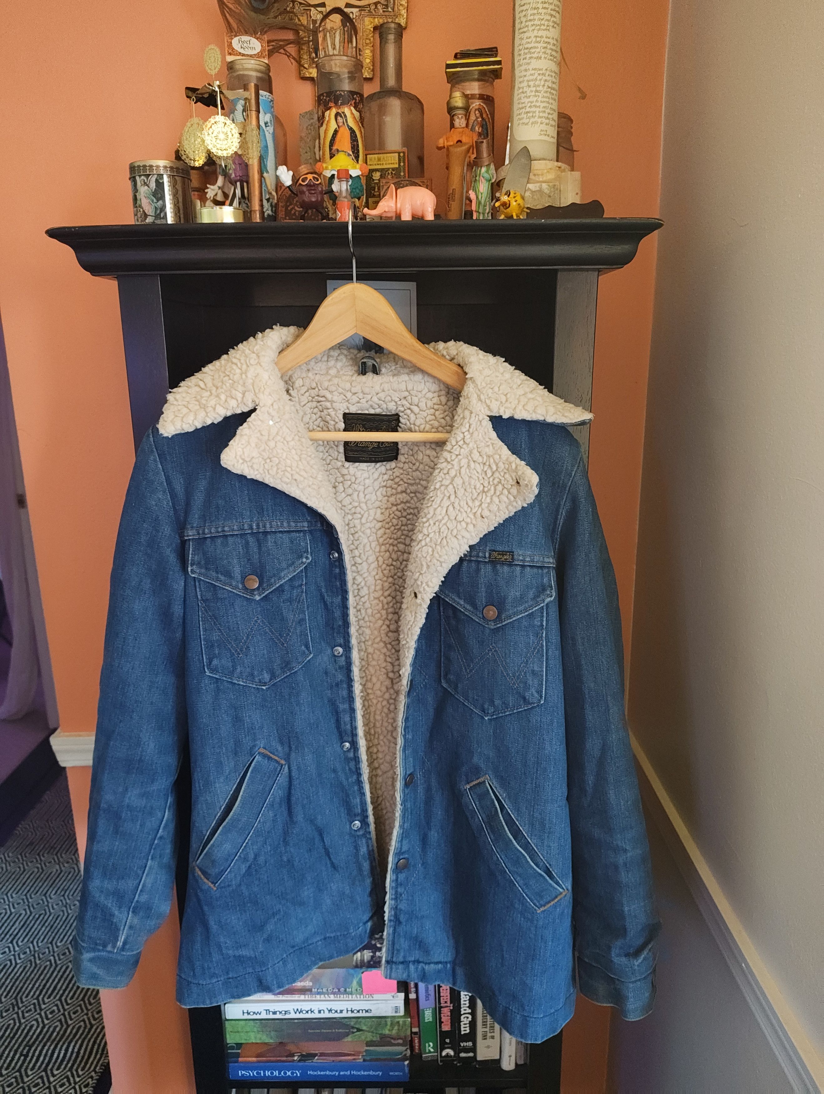 Wrangler Vintage Wrangler Sherpa lined jacket (70s/80s) Size US S / EU 44-46 / 1 - 1 Thumbnail