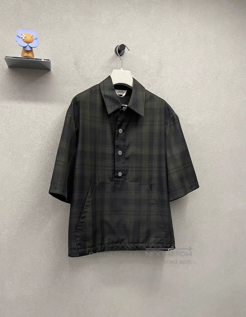 Hermes Hermes Textured short-sleeved shirt Size US M / EU 48-50 / 2 - 3 Thumbnail