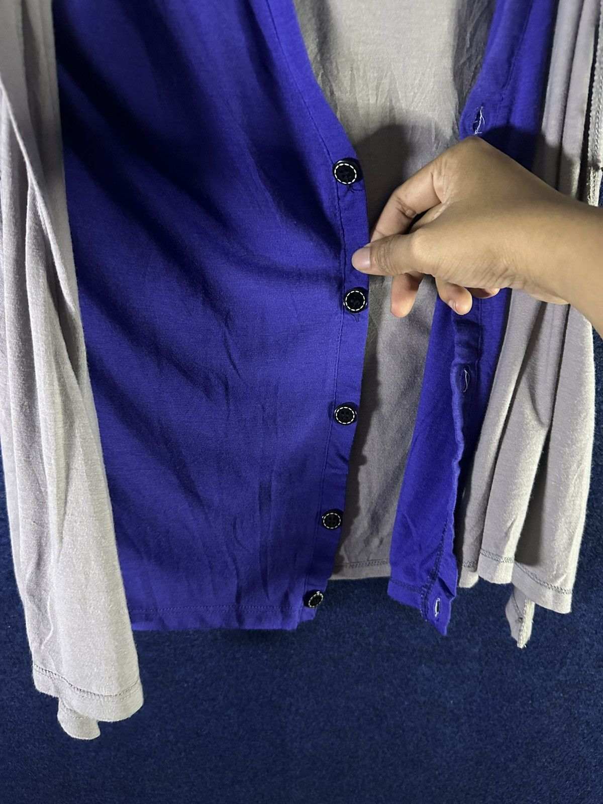 Japanese Brand Bundle Japanese Double Layer Cardigan Raf Simons Style Size US M / EU 48-50 / 2 - 7 Thumbnail
