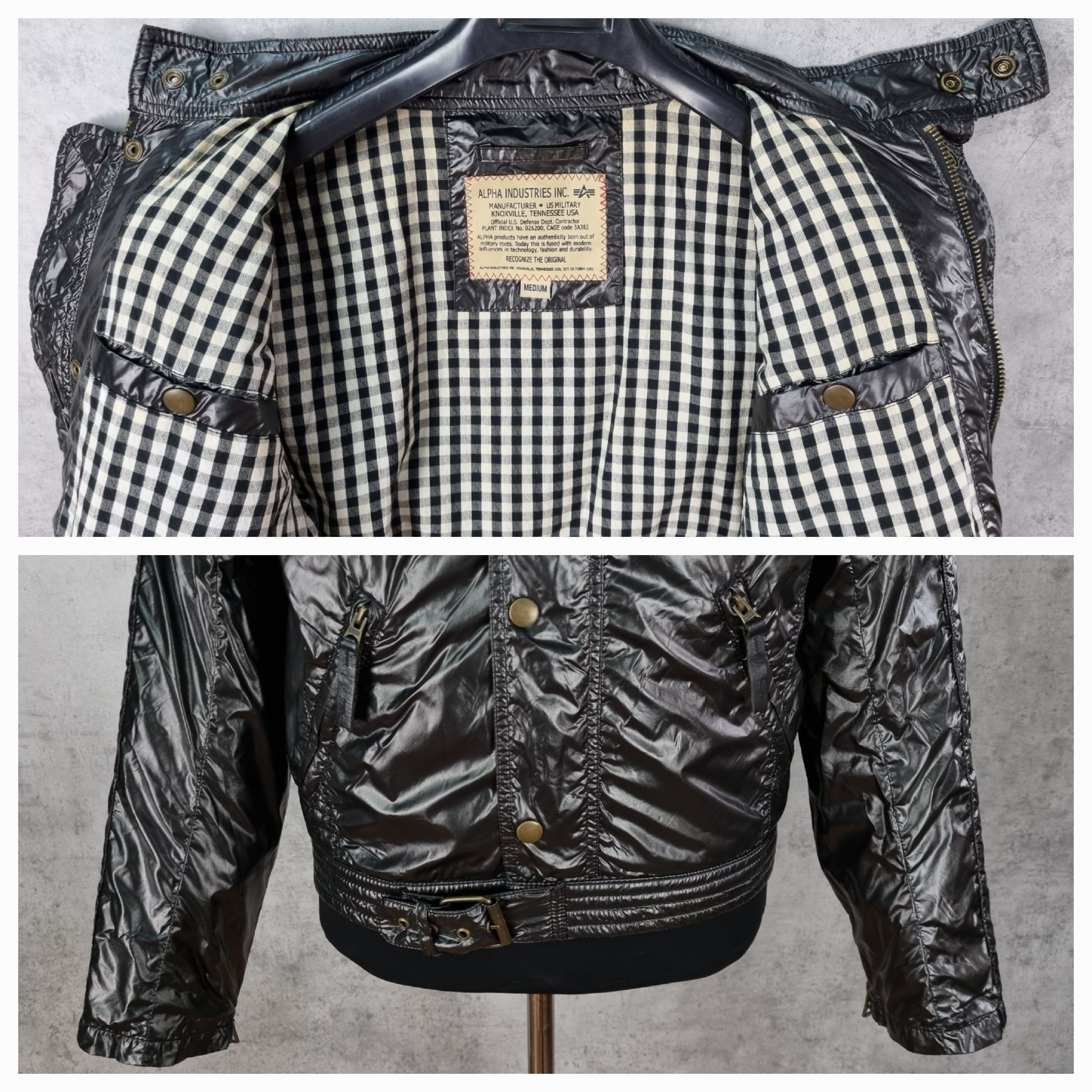 Alpha Industries Alpha Riders Knoxville US Military Biker Jacket Size US M / EU 48-50 / 2 - 25 Thumbnail