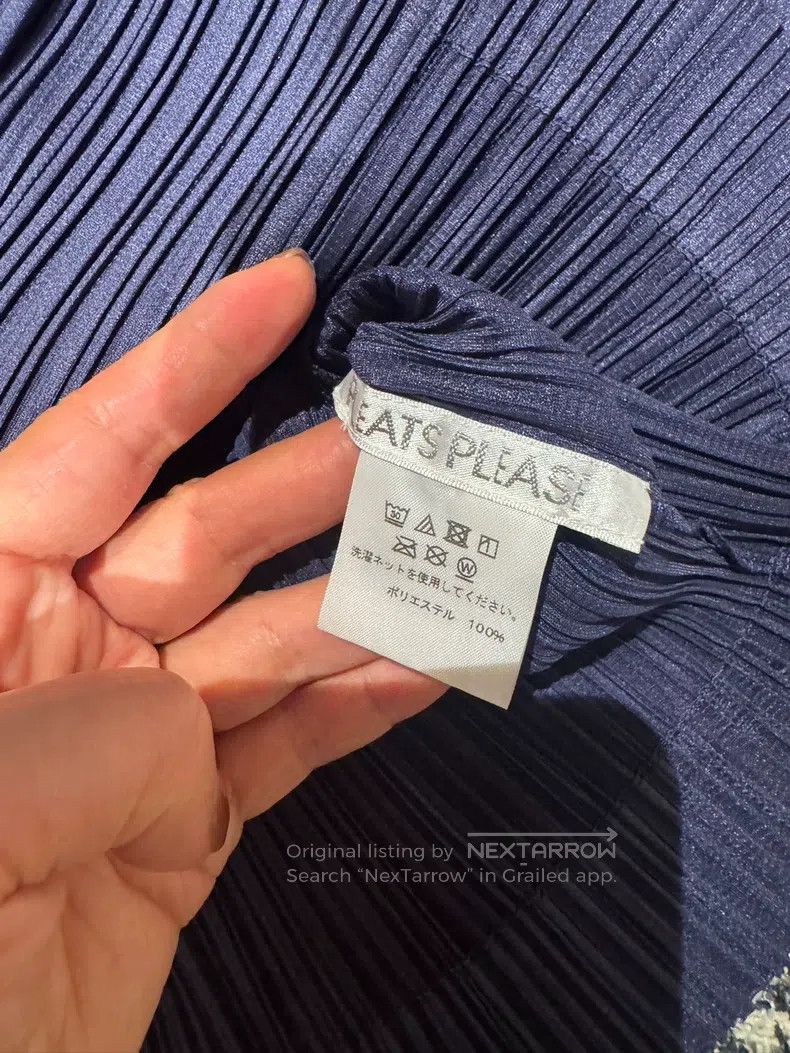 Issey Miyake Issey Miyake Blue Jacket Size L / US 10 / IT 46 - 4 Thumbnail