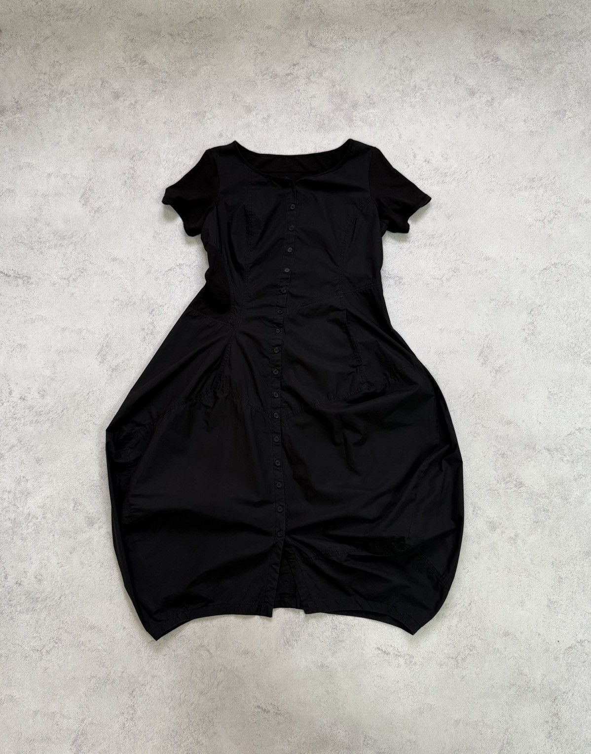 Rundholz Rundholz Black Label Asymmetric Balloon Button Up Midi Dress Size M / US 6-8 / IT 42-44 - 9 Thumbnail