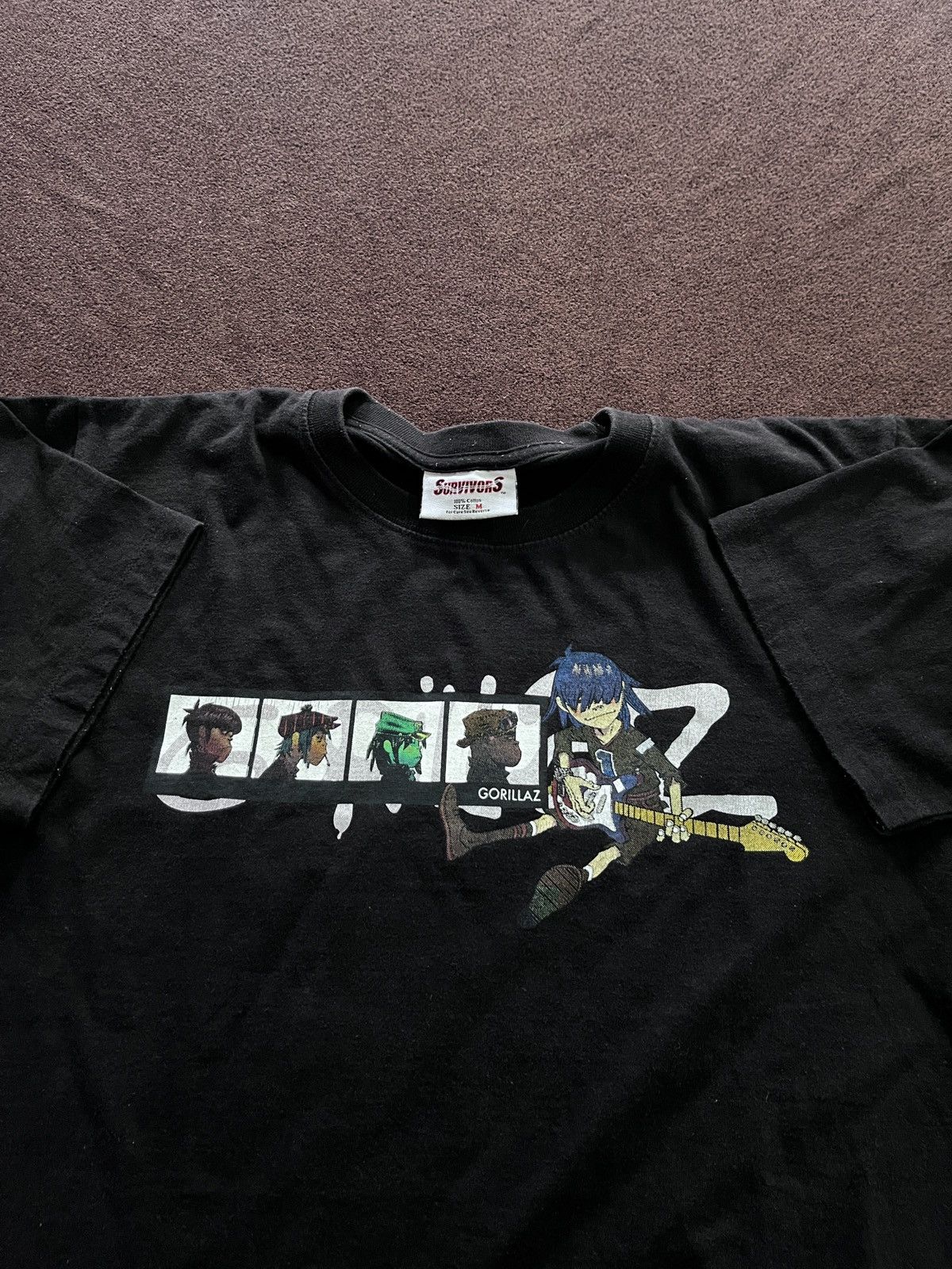 Band Tees Vintage Gorillaz 2005 Demon days Album Size US M / EU 48-50 / 2 - 5 Thumbnail