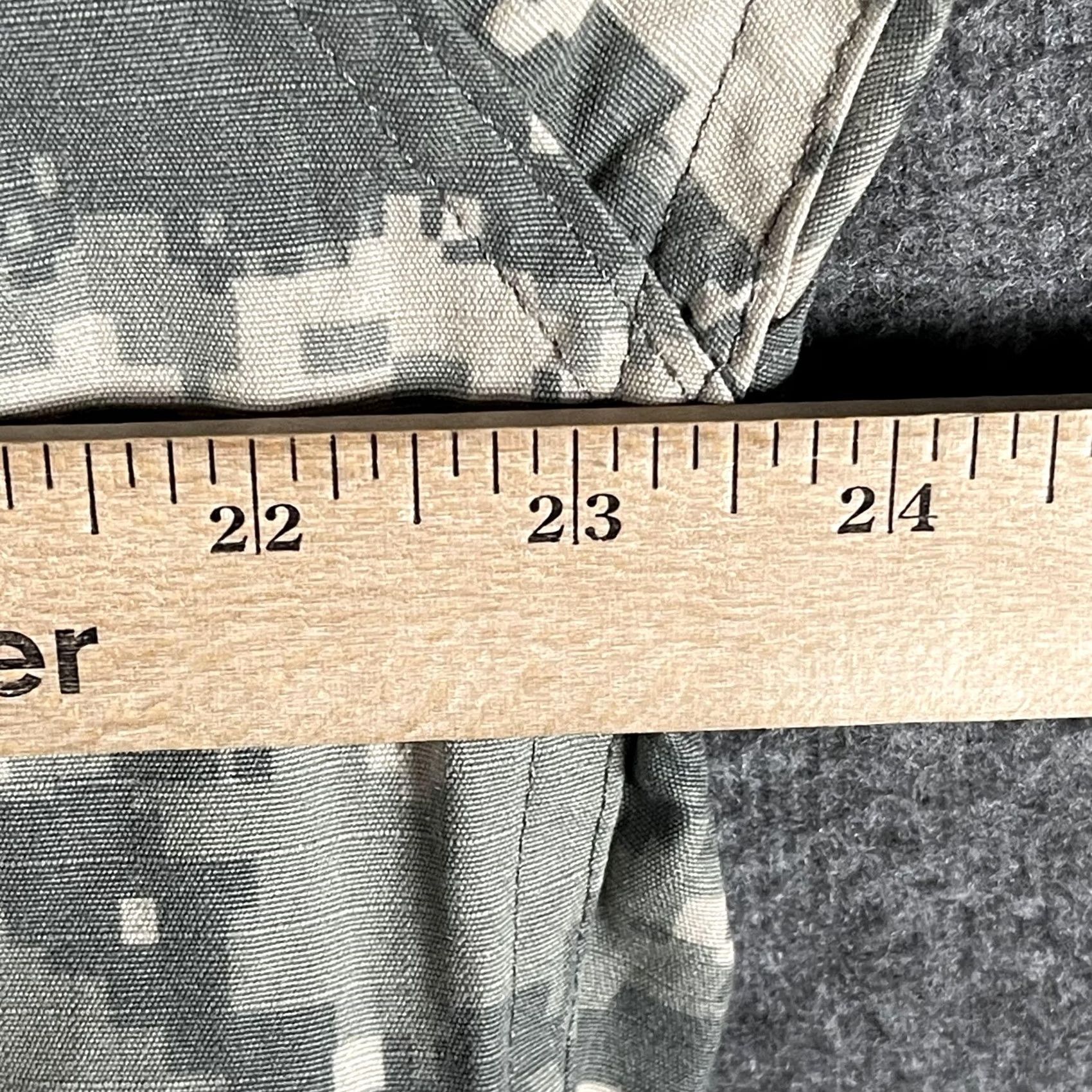 Vintage US Army Combat Uniform Jacket Mens Medium Gray Digital Camo ACU BDU Ripstop Size US M / EU 48-50 / 2 - 7 Thumbnail