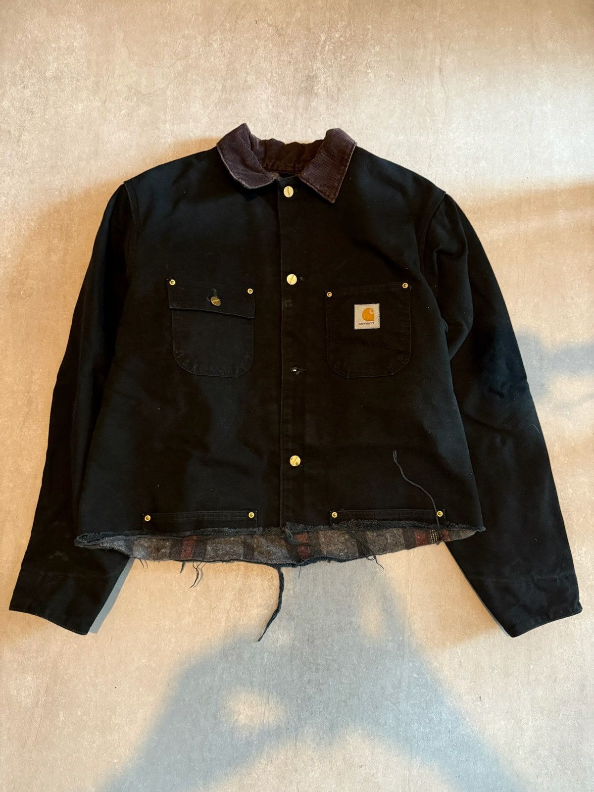 Carhartt Carhartt Cropped Detroit Jacket Size US XL / EU 56 / 4 - 1 Thumbnail