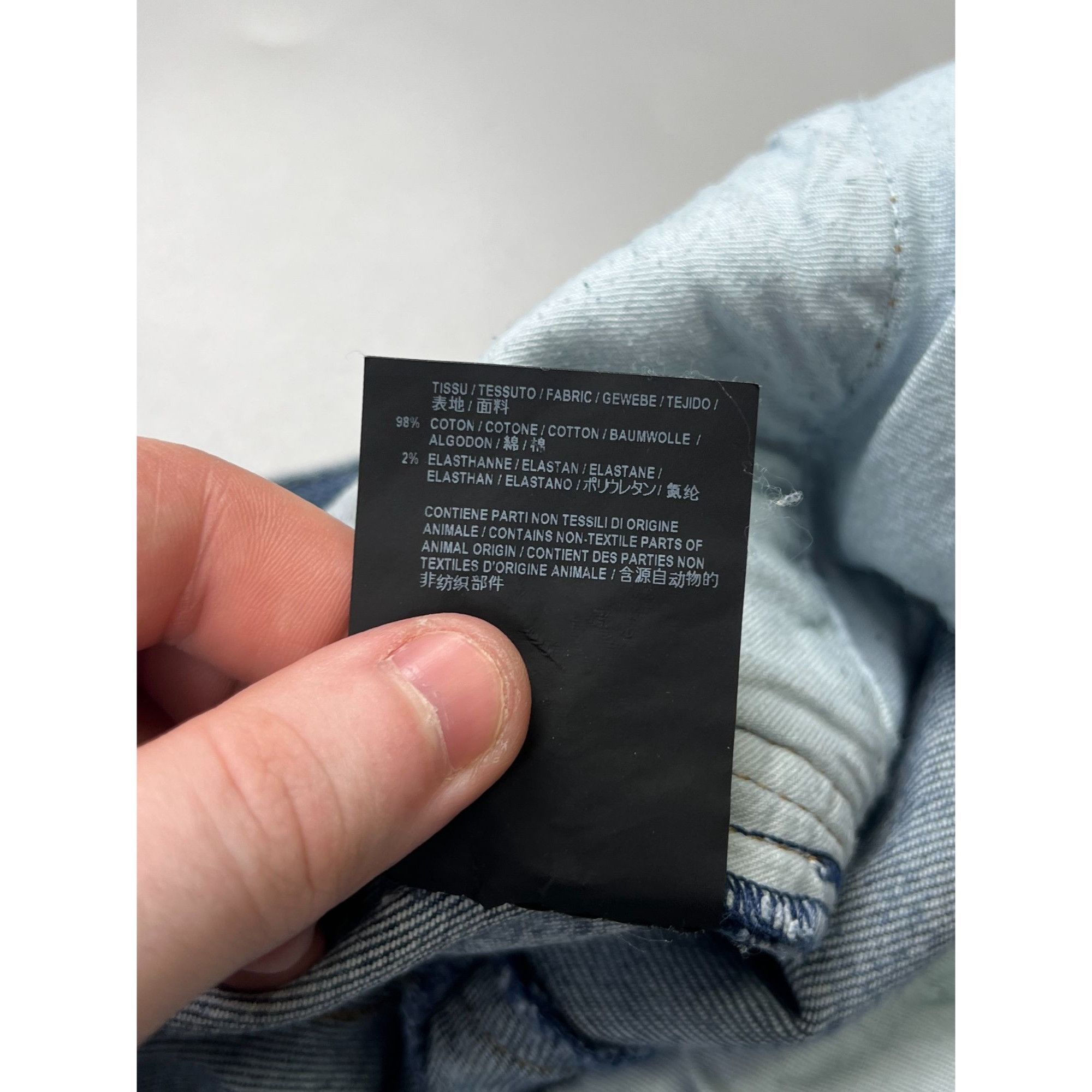 Hedi Slimane × Saint Laurent Paris Saint Laurent D26 By Hedi Slimane Denim Jeans Pants (Y0798) Size 27" / US 4 / IT 40 - 11 Thumbnail