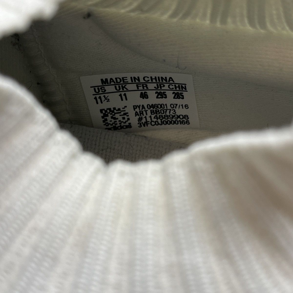 Adidas Ultra uncaged triple white Size US 11.5 / EU 44-45 - 8 Thumbnail