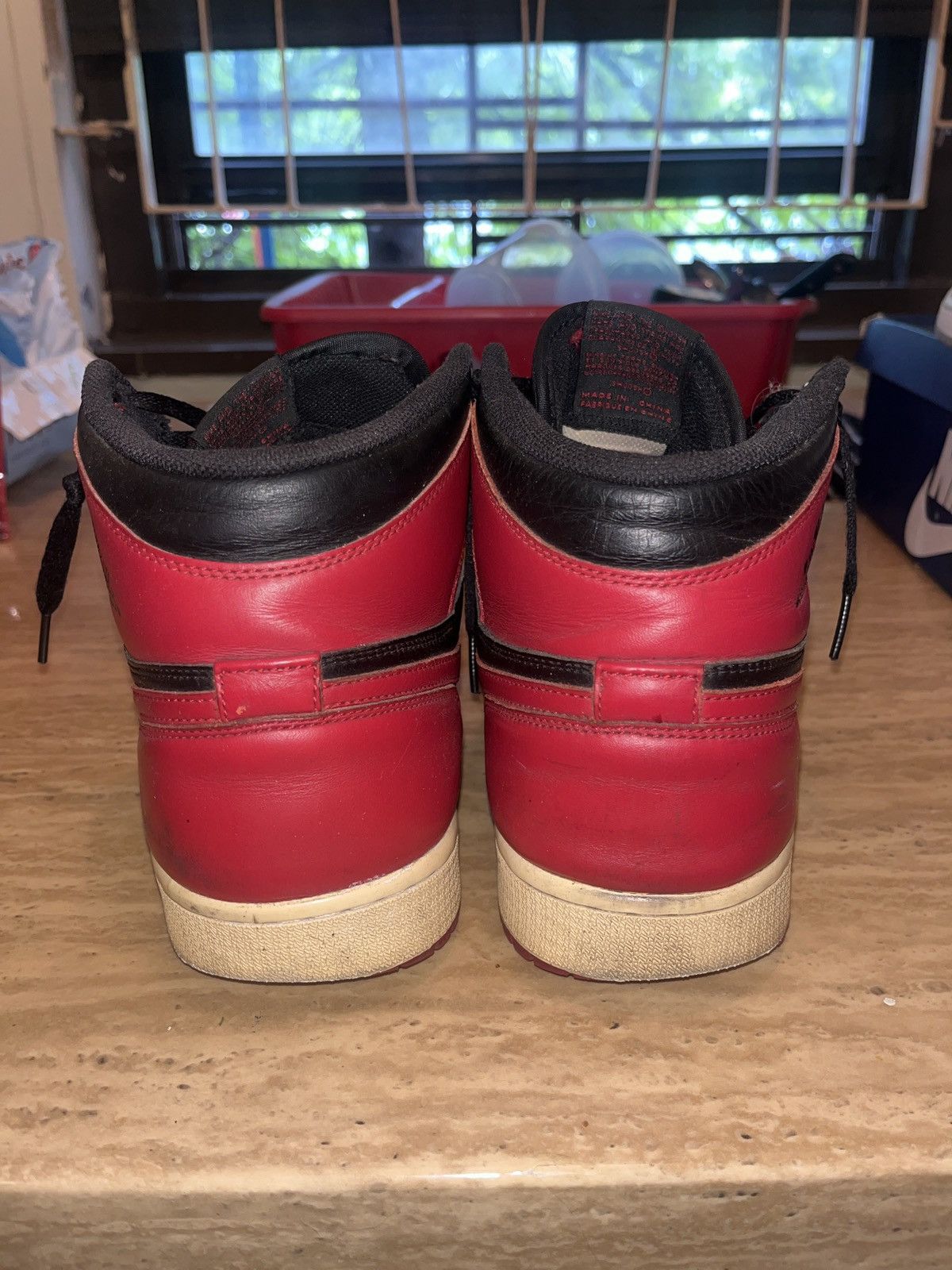 Jordan Brand × Nike Air Jordan 1 Breds “2013” Size US 12 / EU 45 - 3 Thumbnail