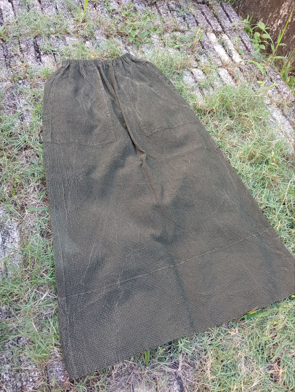 Issey Miyake Vintage Plantation Issey Miyake Maxi Skirts - Size M Size 27" / US 4 / IT 40 - 3 Thumbnail