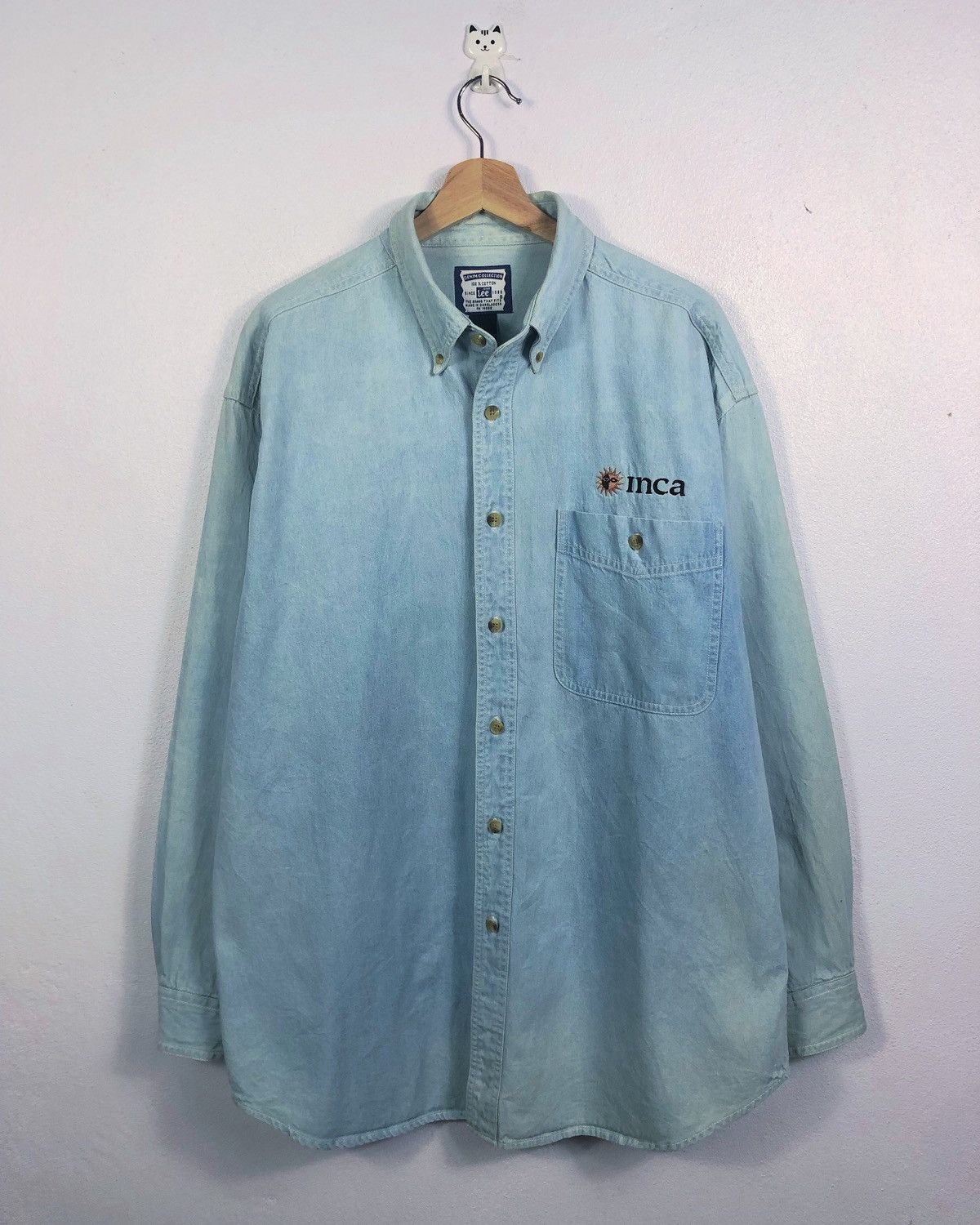 Rare Vintage Lee X Union Made INCA Denim Button Ups Shirt