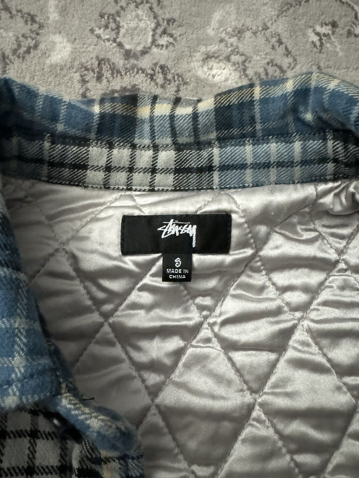 Stussy Stussy Quilted Lined Plaid Flannel Shirt Size US S / EU 44-46 / 1 - 2 Thumbnail