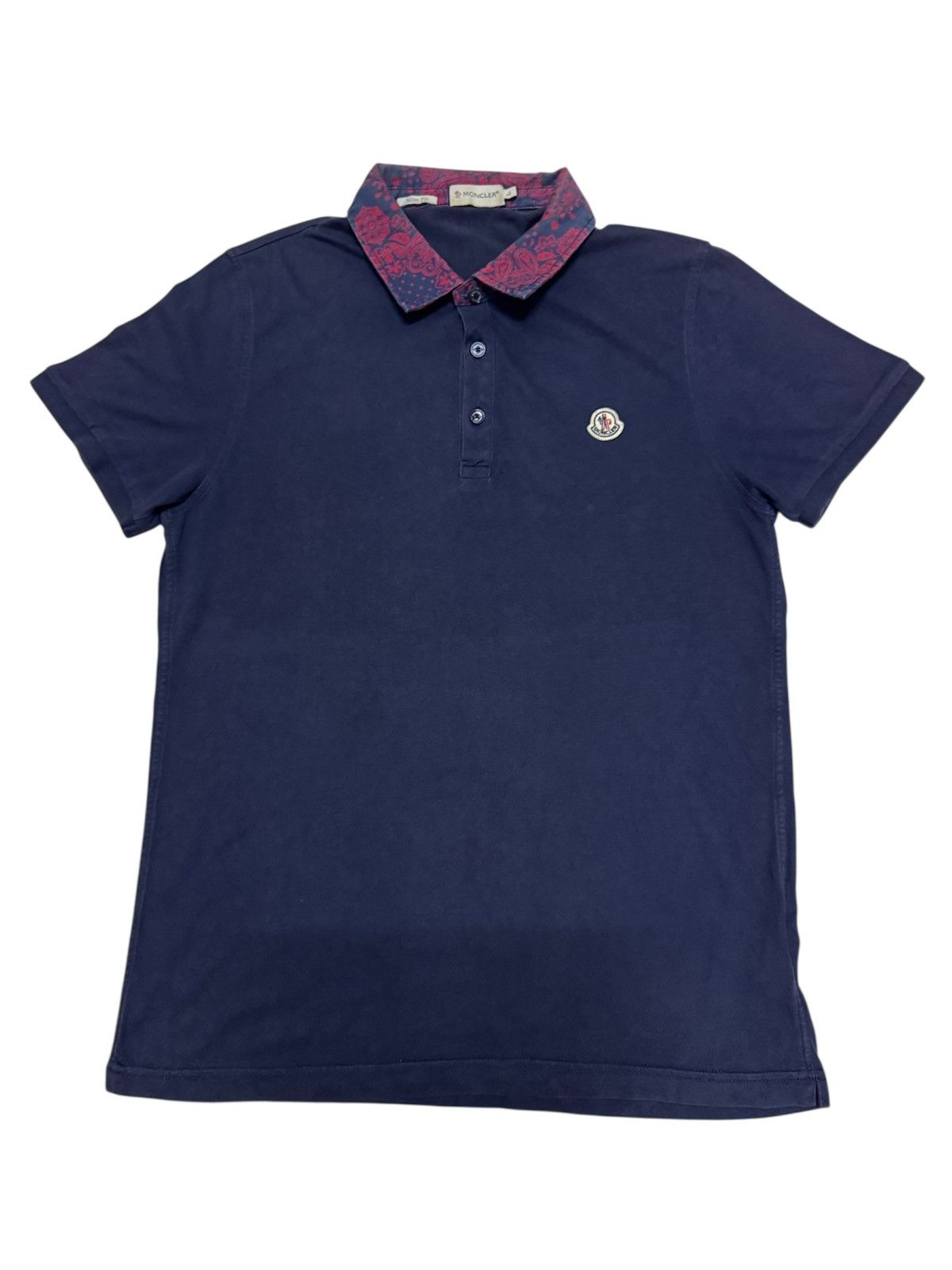 Moncler Moncler Polos Slim Fit Shirt Size US L / EU 52-54 / 3 - 2 Thumbnail