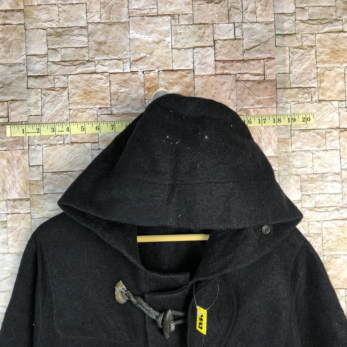 Issey Miyake DL Issey Miyake Men Dark Blue Hoodie duffle coat #A567 Size US M / EU 48-50 / 2 - 4 Thumbnail