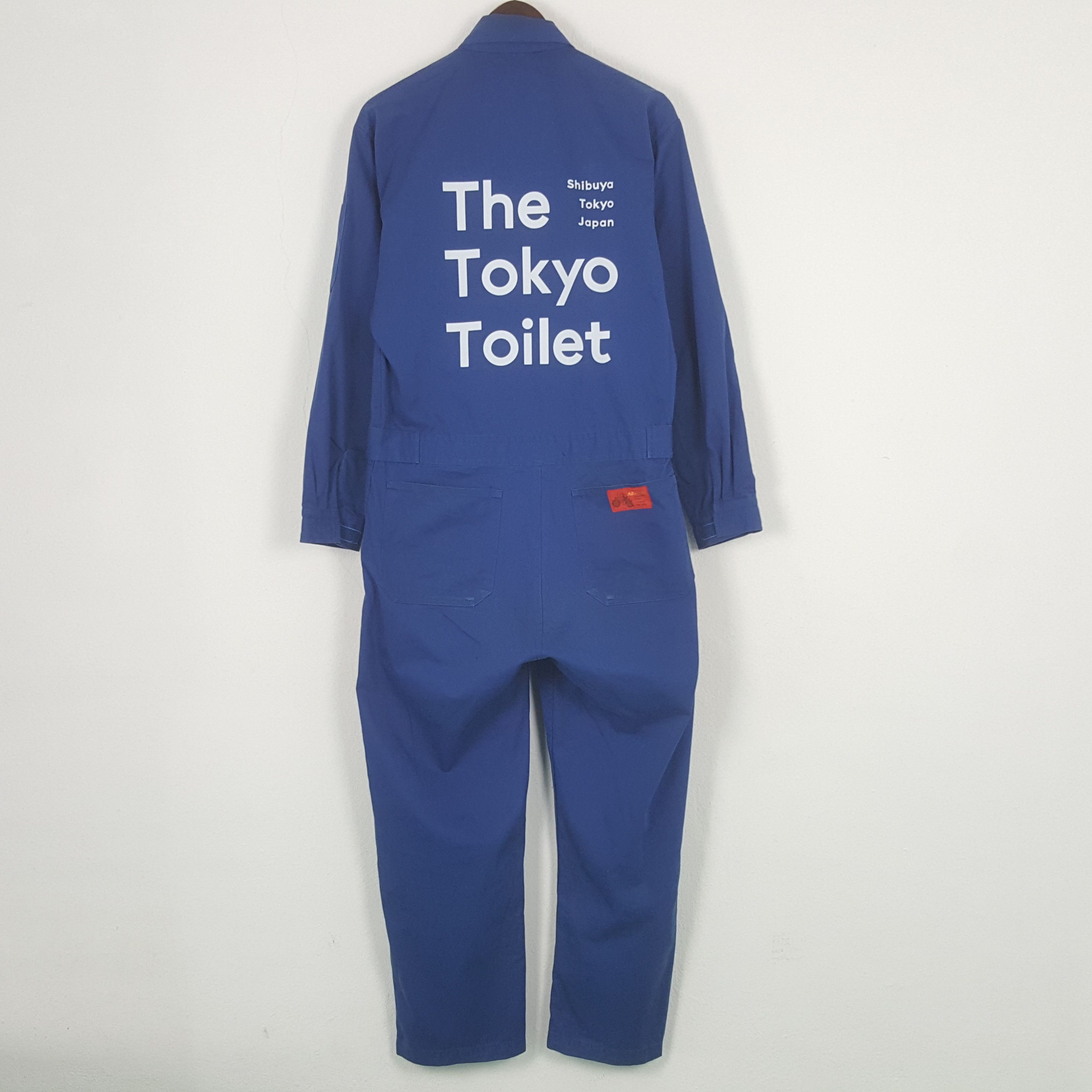 Vintage The Tokyo Toilet Custom Coverall Jumpsuit Jacket