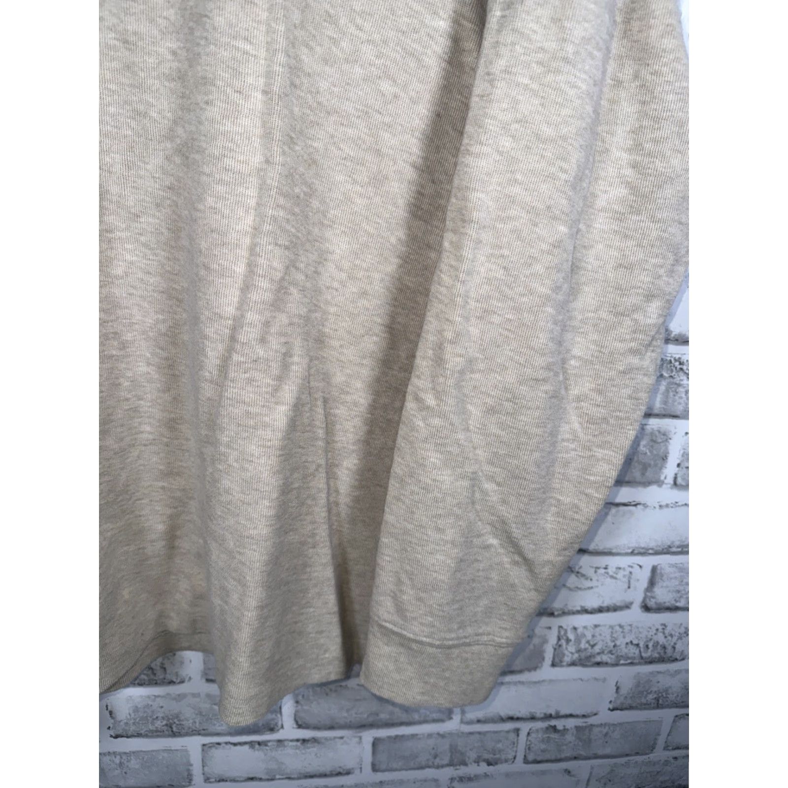 Polo Ralph Lauren Polo Ralph Lauren Sweater Beige Estate Rib Mock Neck Quarter Zip Mens XL Pullover Embroidered Logo Zipper Classic Preppy Country Club Minimalist Size US XL / EU 56 / 4 - 4 Thumbnail