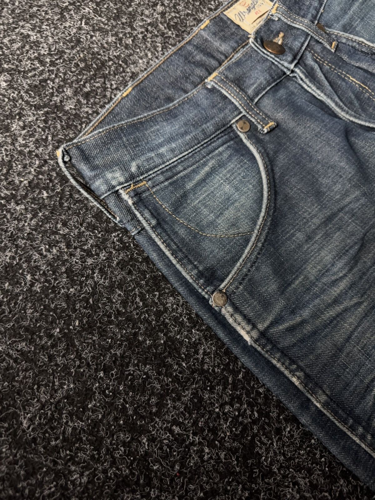 Wrangler Western Cowboy Wrangler ACE 1947 Vintage Button Denim Jeans Size US 28 / EU 44 - 10 Thumbnail