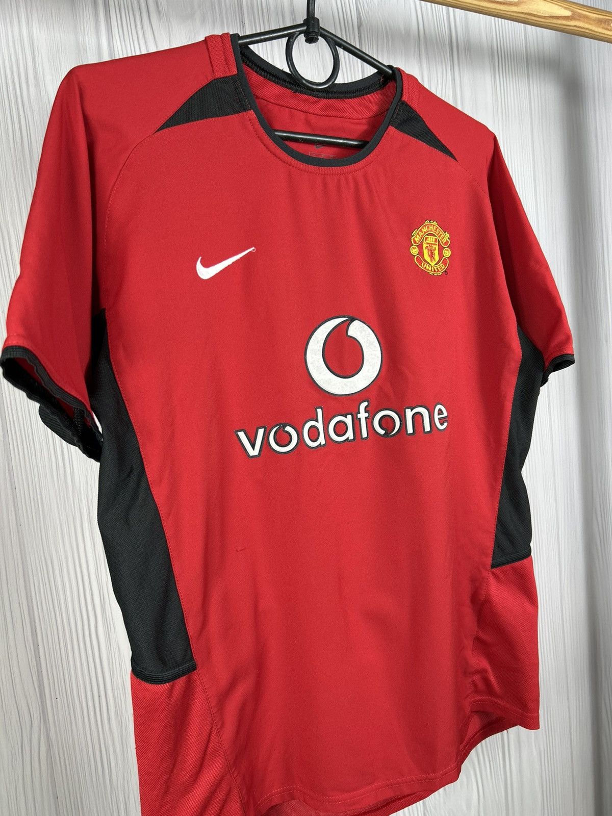 Nike Vintage Manchester United 2002/04 Vodafone Jersey Sz Boys L Size US L / EU 52-54 / 3 - 2 Thumbnail