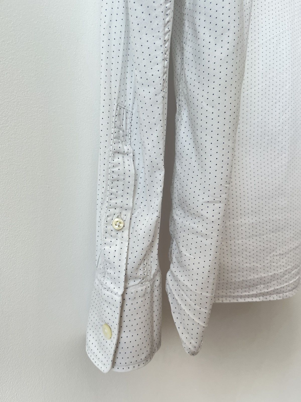 Ermenegildo Zegna × Z Zegna Ermenegildo Zegna Polka Dot Shirt Luxury Old Money Size US L / EU 52-54 / 3 - 6 Thumbnail