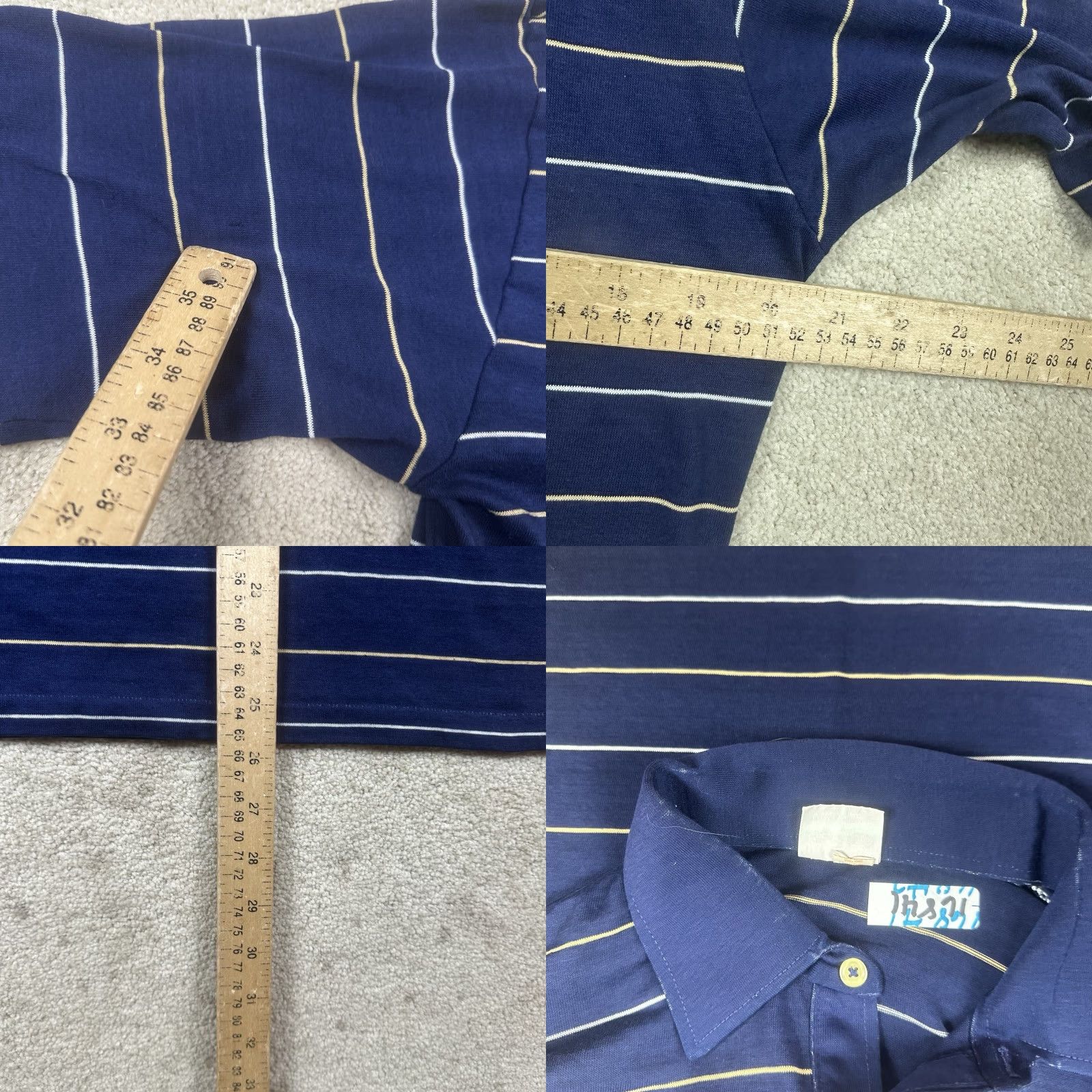 Vintage VINTAGE Grand Slam Munsing Wear Polo Shirt Mens Large Blue 80s 90s Modern Retro Golf Shirt Size US L / EU 52-54 / 3 - 8 Thumbnail