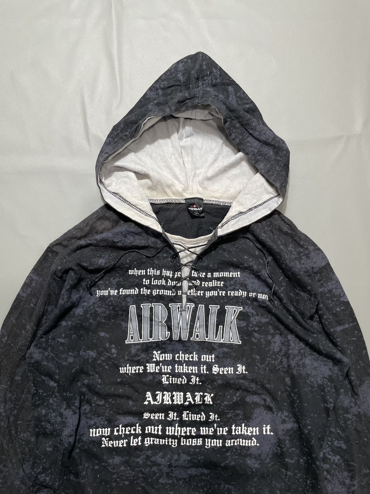 If Six Was Nine Poem hoodie lace up ifsix lgb double layer style Size US XL / EU 56 / 4 - 2 Thumbnail