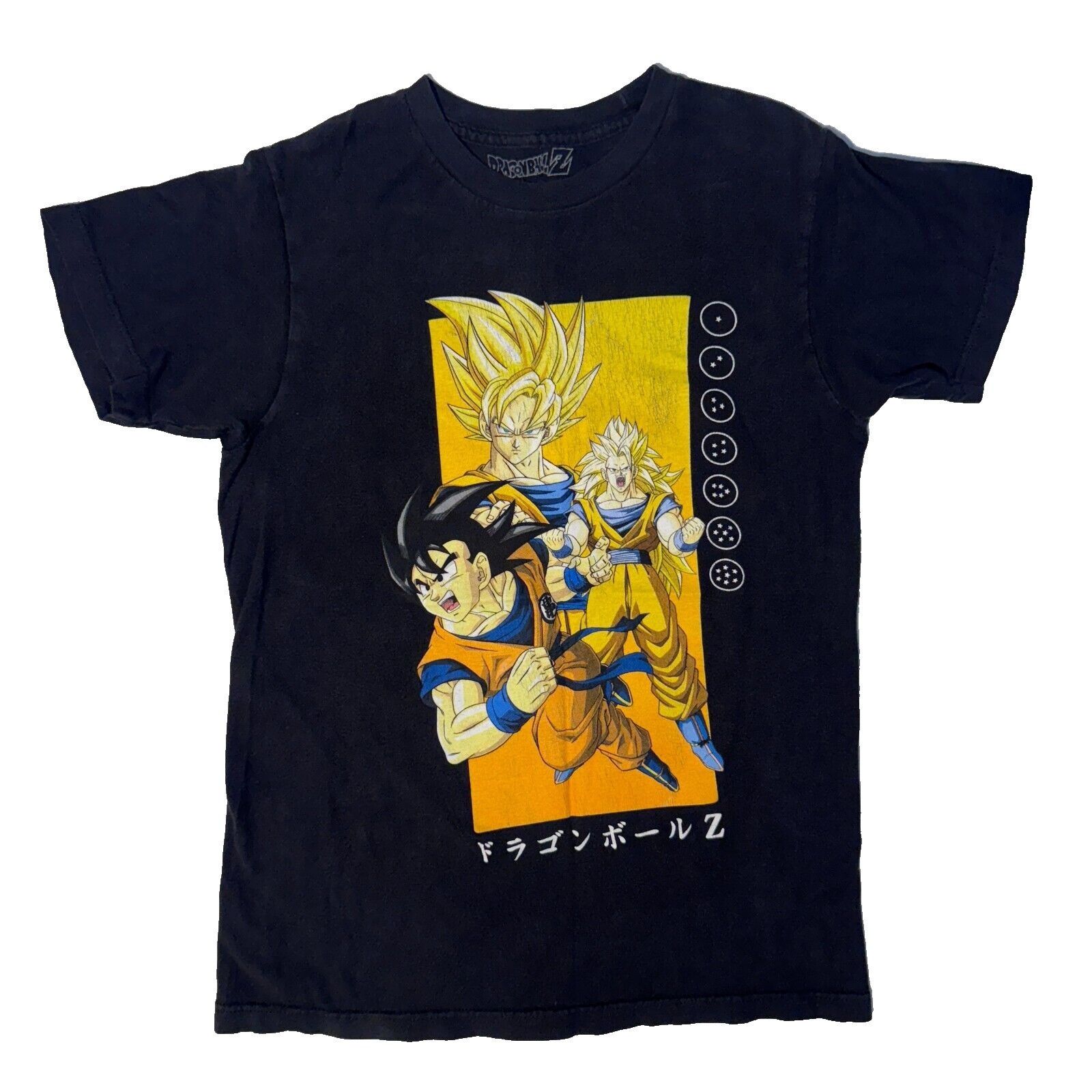 Other Dragon Ball Z Goku Super Saiyan 2 & 3 Black Anime Tshirt - M Size US M / EU 48-50 / 2 - 1 Thumbnail