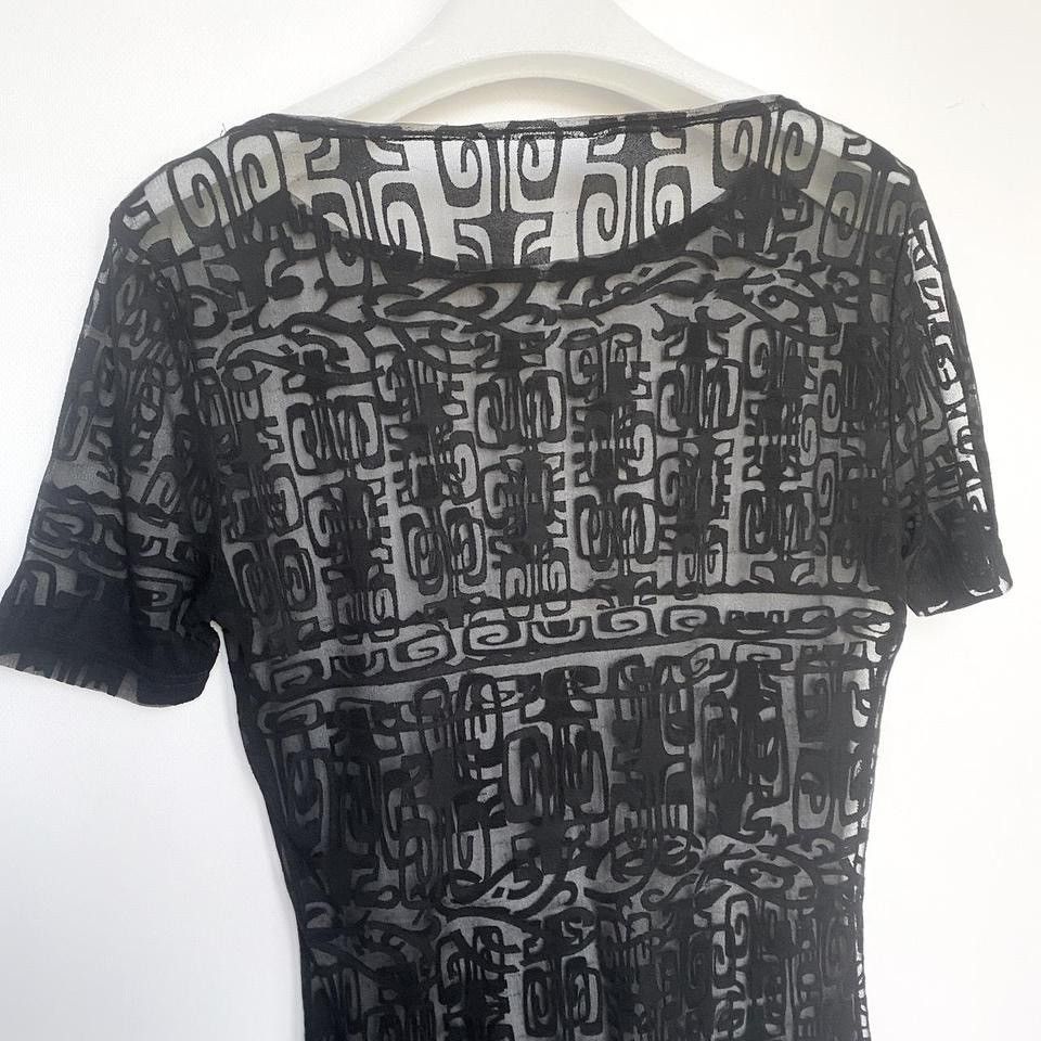 Givenchy givenchy vision line short sleeved mesh top Size S / US 4 / IT 40 - 7 Thumbnail