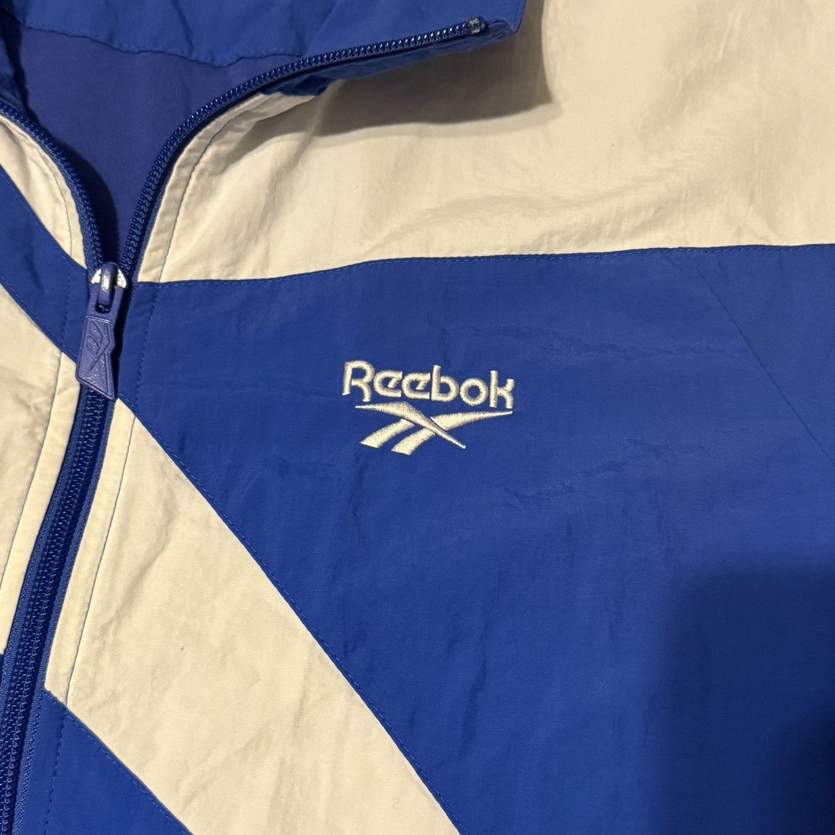 Reebok Reebok Staff Track Jacket Blue / White Small Size US S / EU 44-46 / 1 - 4 Thumbnail