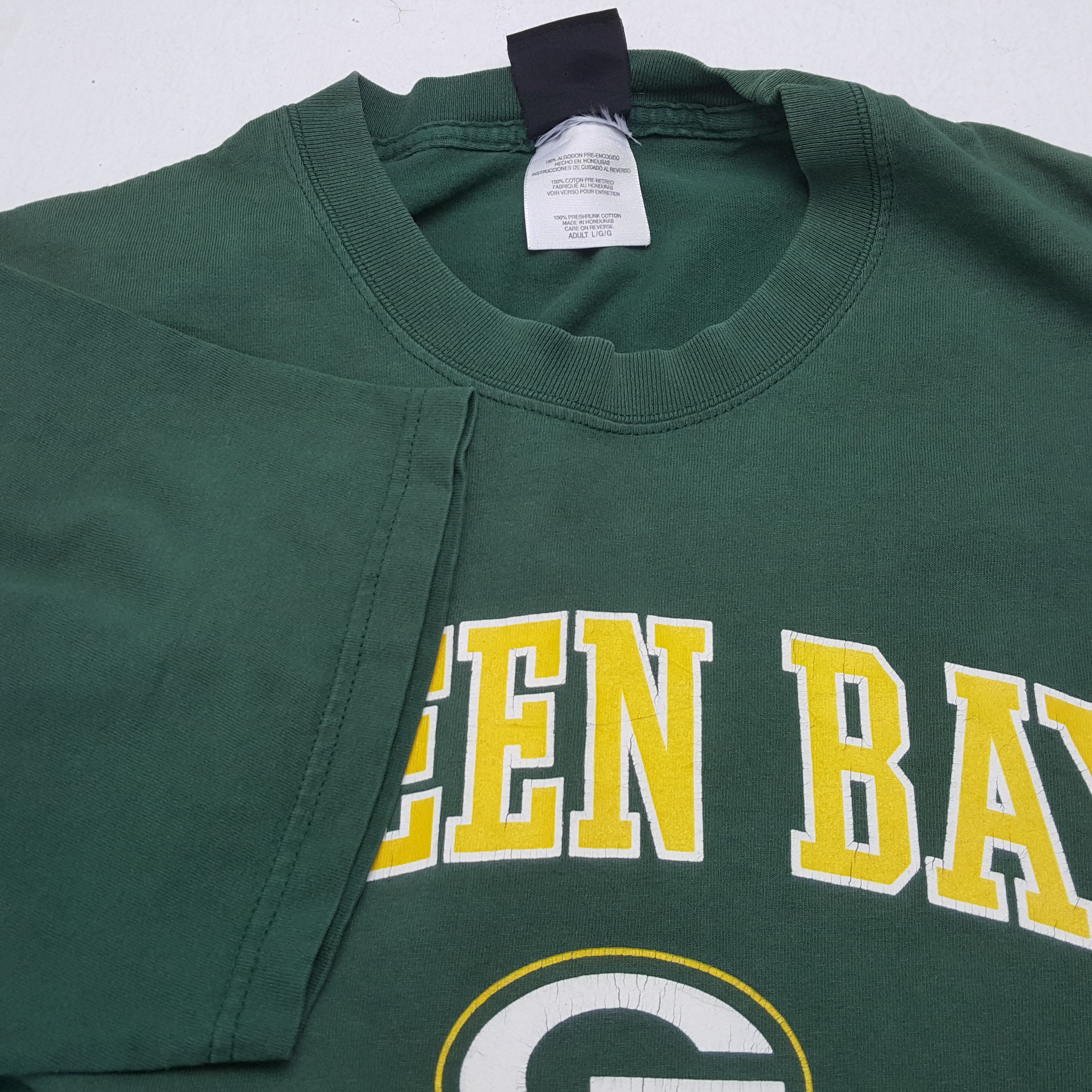 NFL × Vintage GREEN BAY PACKERS American Football Team Tshirt Size US M / EU 48-50 / 2 - 5 Thumbnail