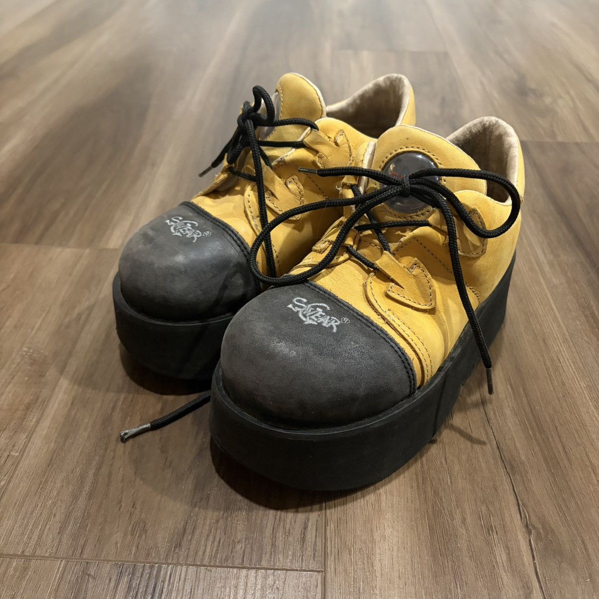 SWEAR London 2000s Yellow Suede Truck 01 Size US 8.5 / EU 41-42 - 1 Thumbnail