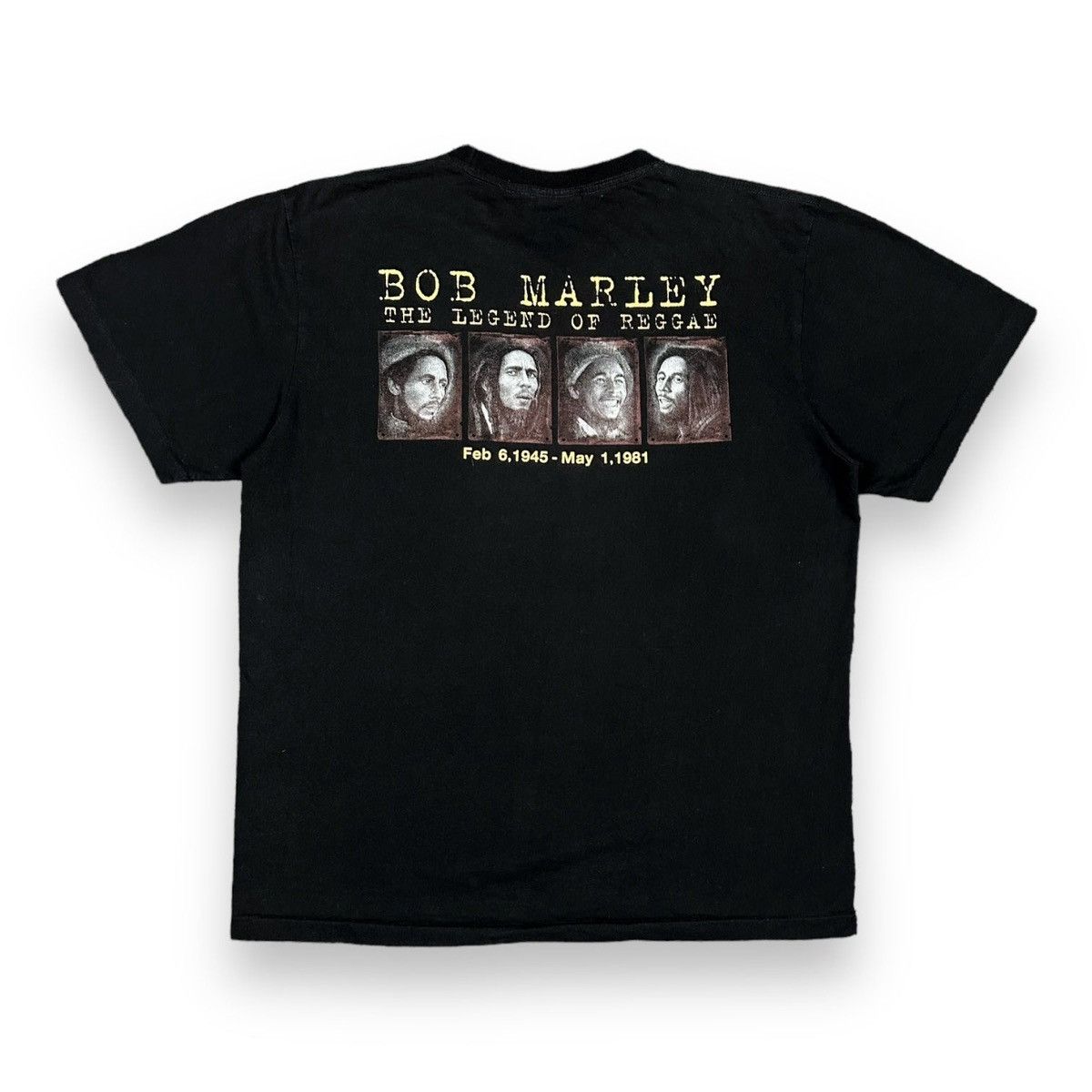 Bob Marley Bob Marley Single Stitch 90s Vintage T-Shirt | Grailed