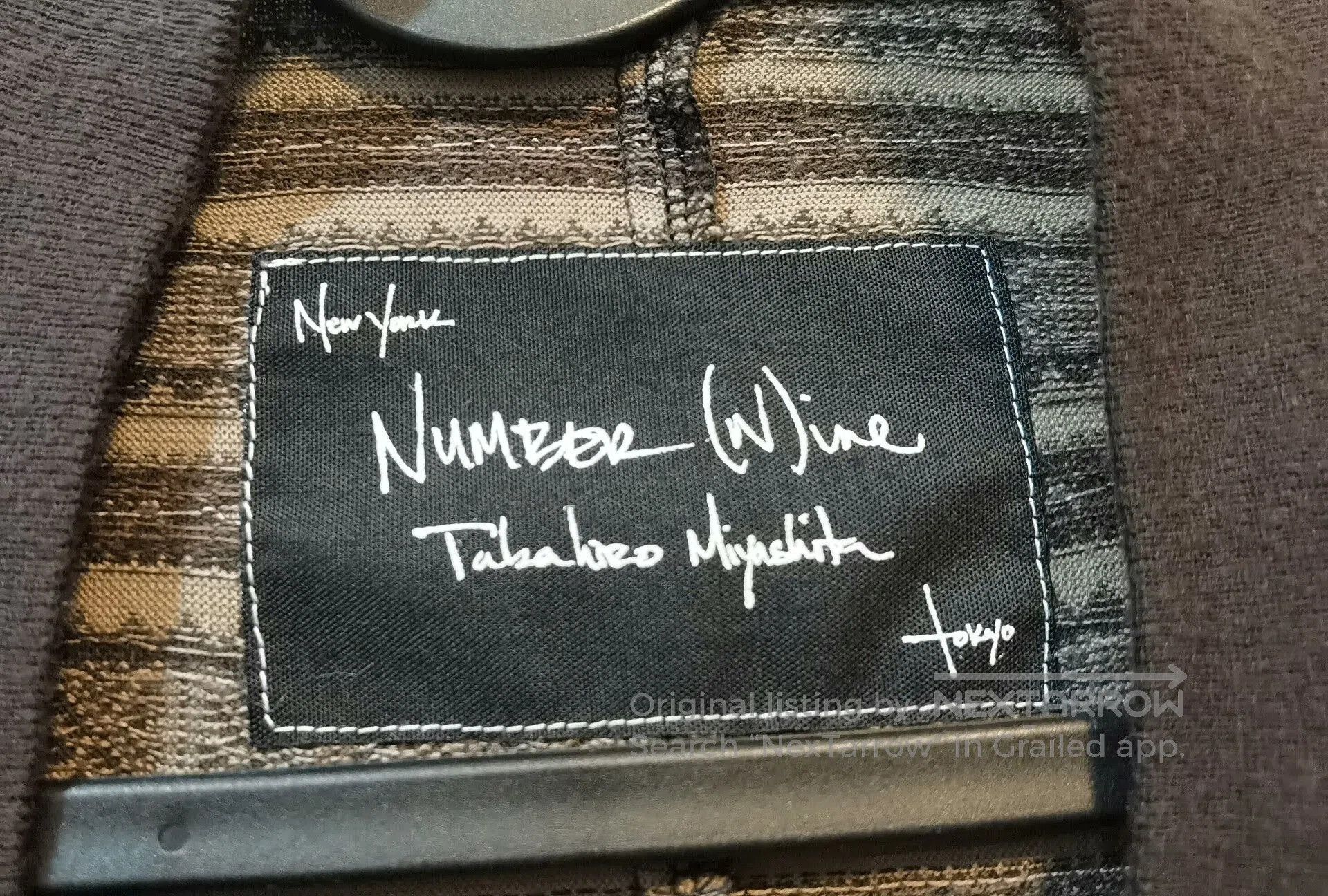 Number (N)ine lightweight cashmere knit MA. Size US M / EU 48-50 / 2 - 4 Thumbnail