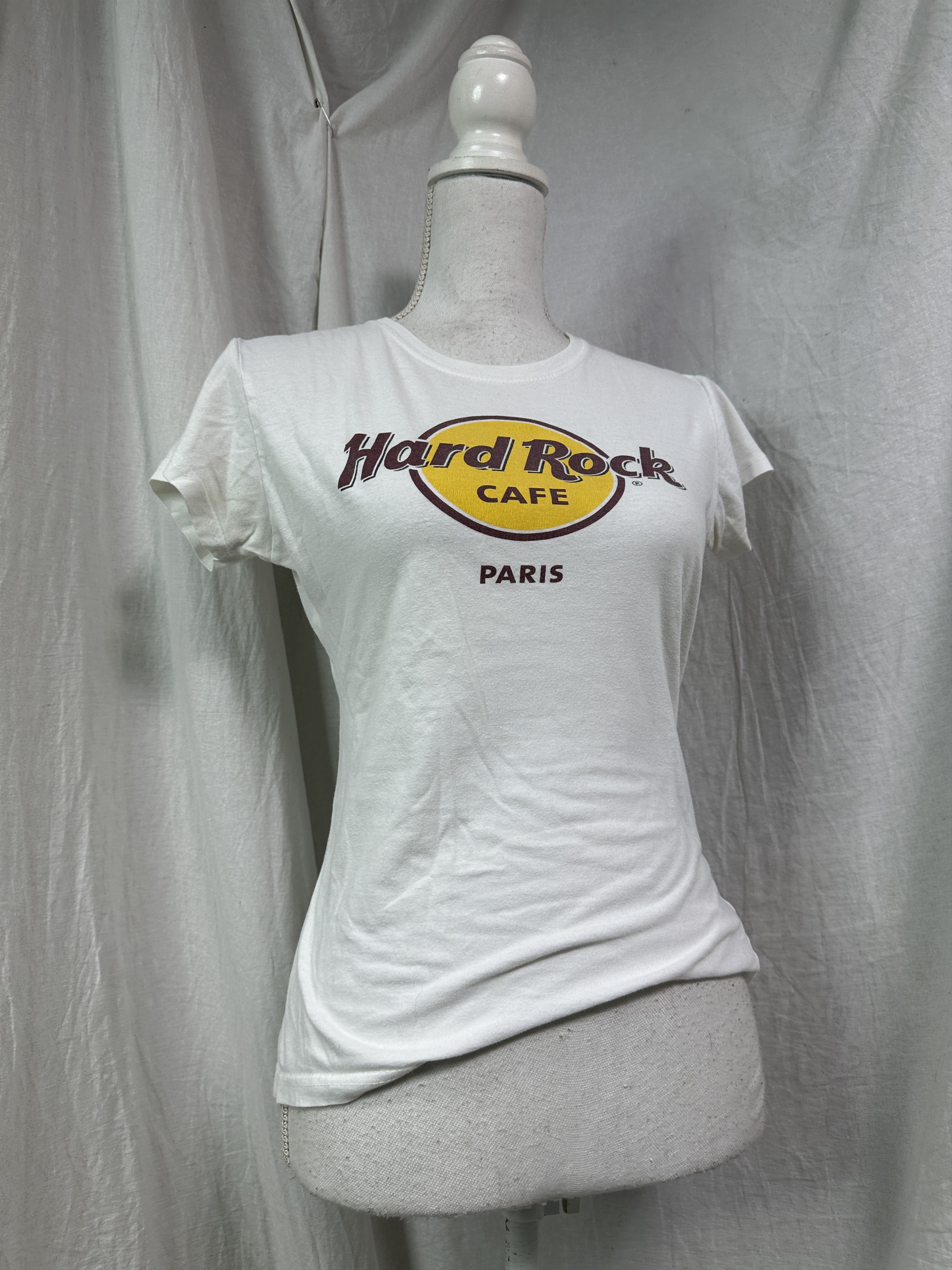 Hard Rock Cafe Vintage Streetwear Hard Rock Cafe Paris T-shirt Y2K Size S / US 4 / IT 40 - 1 Thumbnail