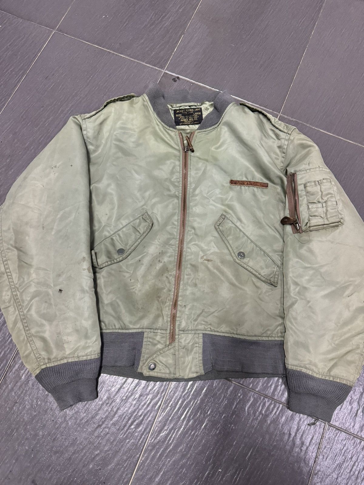 Avirex × Vintage VINTAGE AVIREX BOMBER JACKET Size US L / EU 52-54 / 3 - 1 Thumbnail