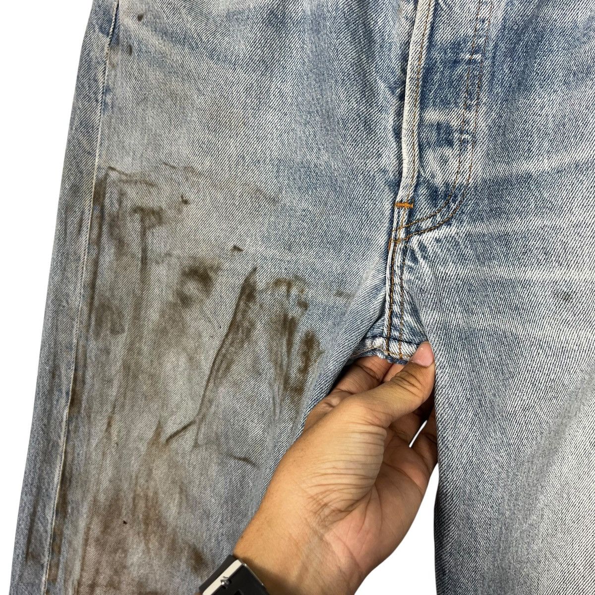 Levi's Vintage 90s Levis Lot 501 Denim Size US 32 / EU 48 - 13 Thumbnail
