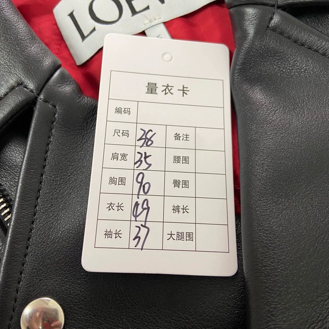 Loewe Loewe Black Leather Jacket 38 Size XS / US 0-2 / IT 36-38 - 9 Thumbnail