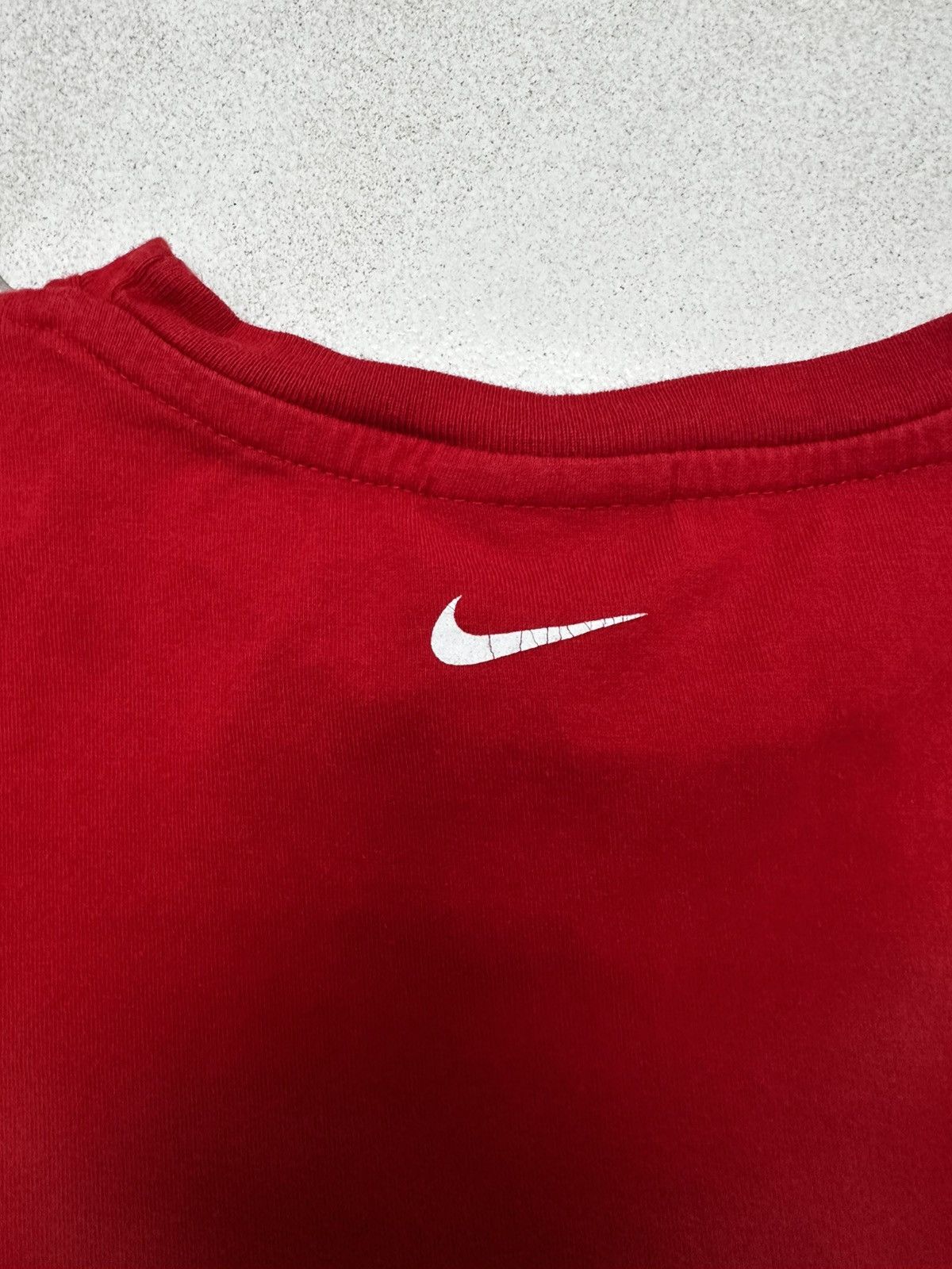Nike × Vintage Nike Shox Graphic T-Shirt – Red Size US S / EU 44-46 / 1 - 7 Thumbnail