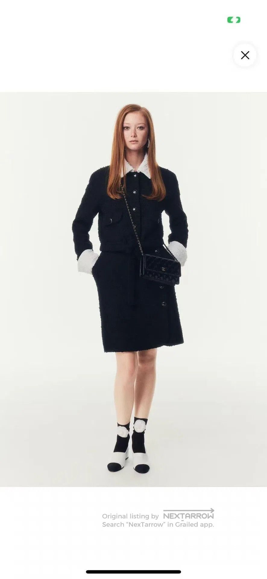 Chanel Chanel Black White Tweed Short Jacket. Size S / US 4 / IT 40 - 5 Thumbnail