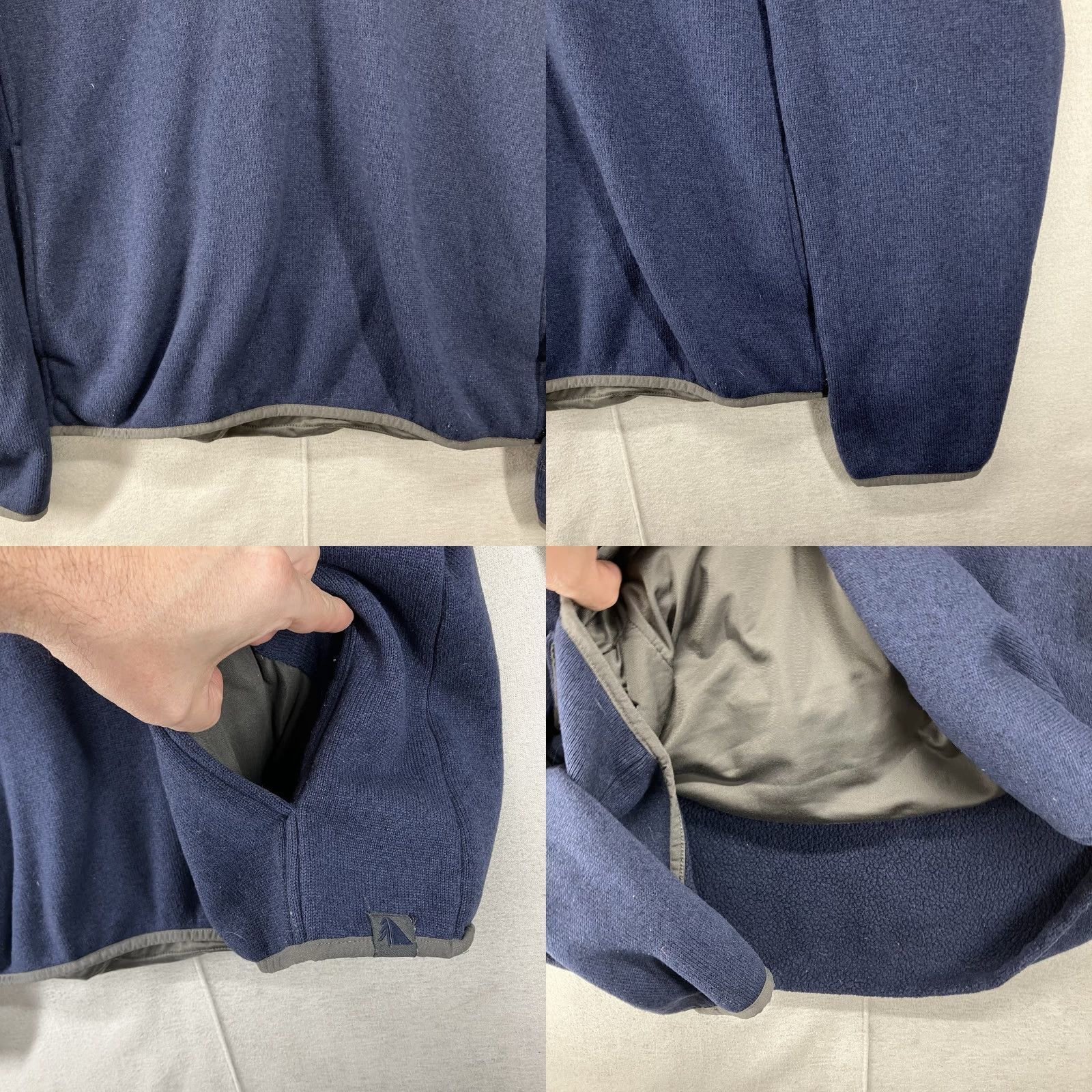 Vintage LL Bean Henley Sweater Fleece 1/4 Snap Pullover Mens XL Reg Slightly Fitted Blue Shirt Pullover Knits? Size US XL / EU 56 / 4 - 8 Thumbnail