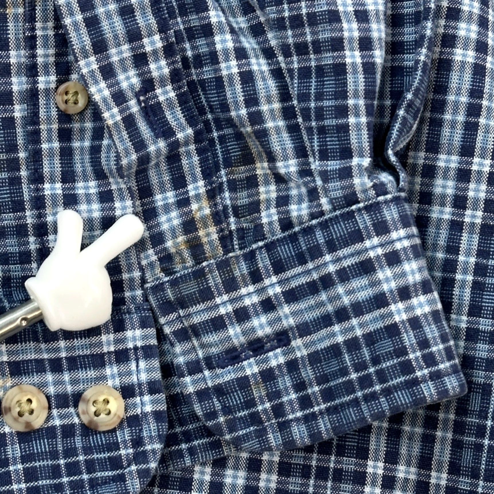 Carhartt Vintage Carhartt Shirt Mens 2XL Blue Plaid Heavyweight Workwear Y2K S94 BLU Size US XXL / EU 58 / 5 - 6 Thumbnail