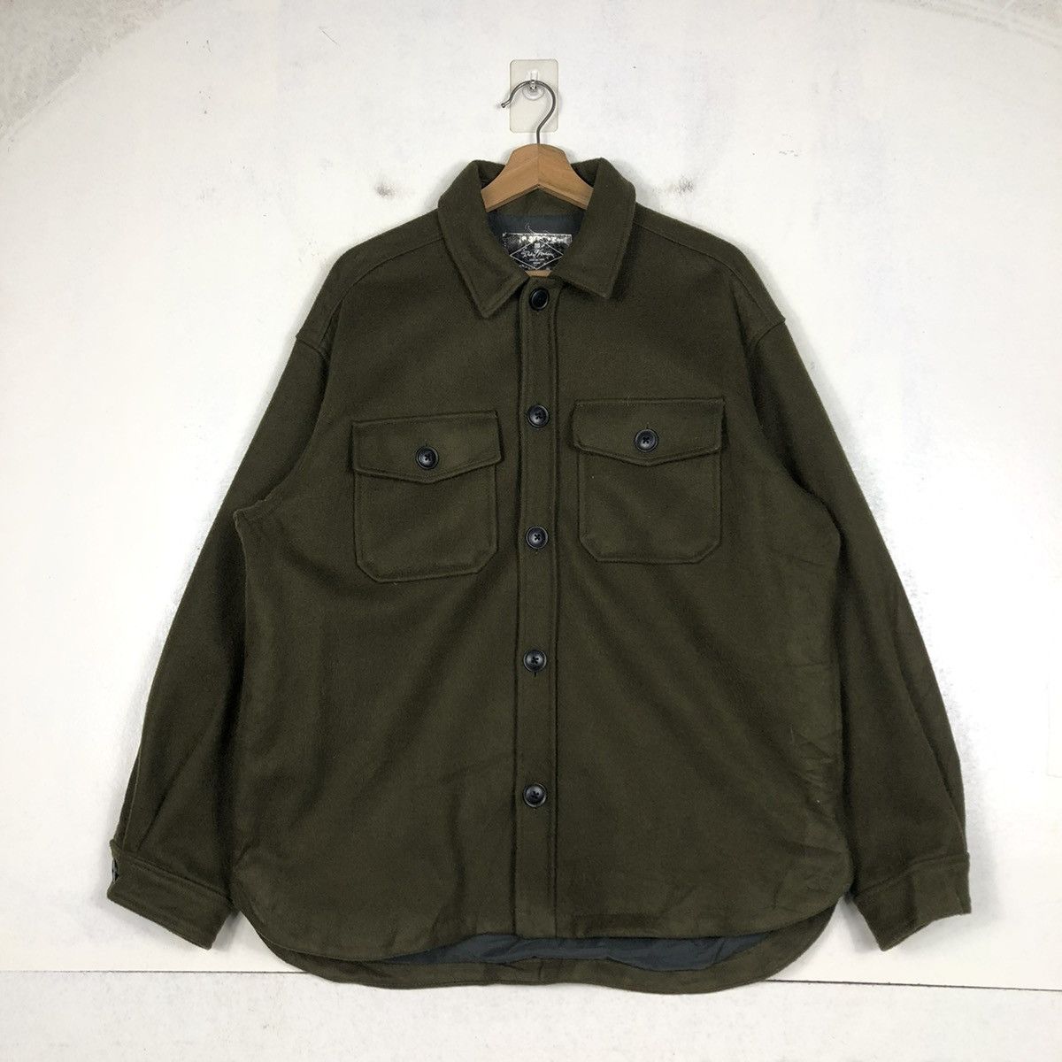 Japanese Brand 📌VINTAGE WOOL BIKET JACKET RAGEBLUE ISSEY MIYAKE Size US M / EU 48-50 / 2 - 2 Thumbnail