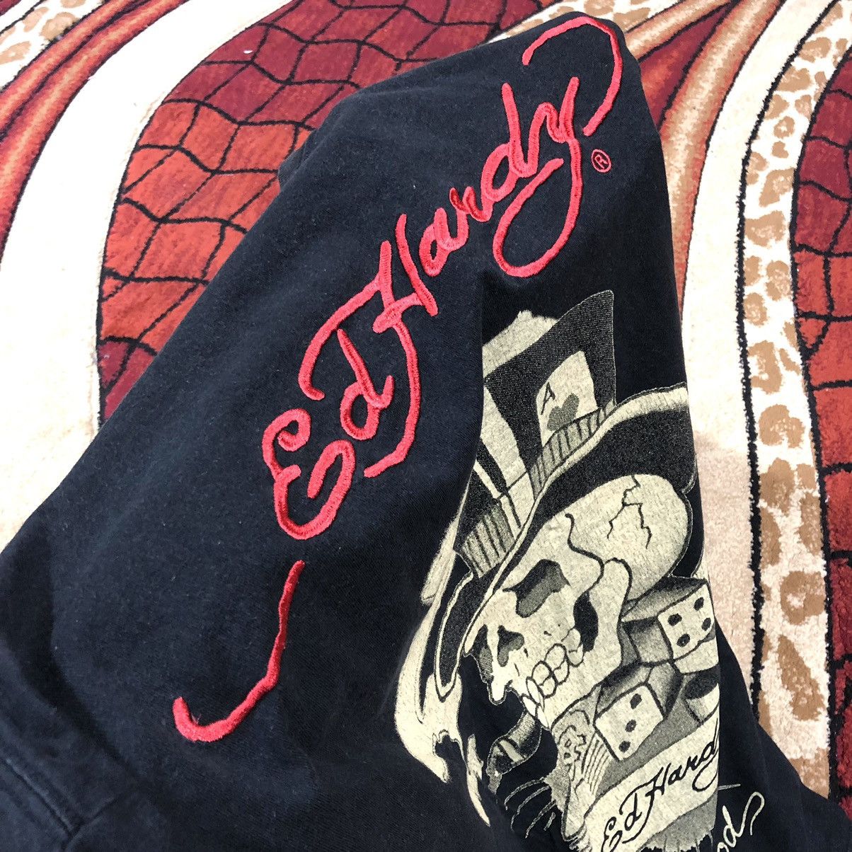 Ed Hardy Vintage Ed Hardy Rare T Shirt Size US XL / EU 56 / 4 - 2 Thumbnail