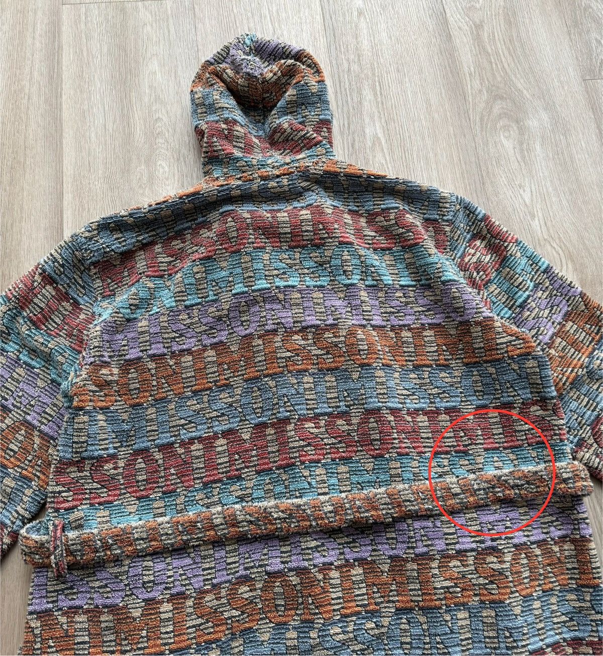 Missoni Missoni Multicolor Monogram Bathrobe With Belt Unisex Size ONE SIZE - 15 Thumbnail